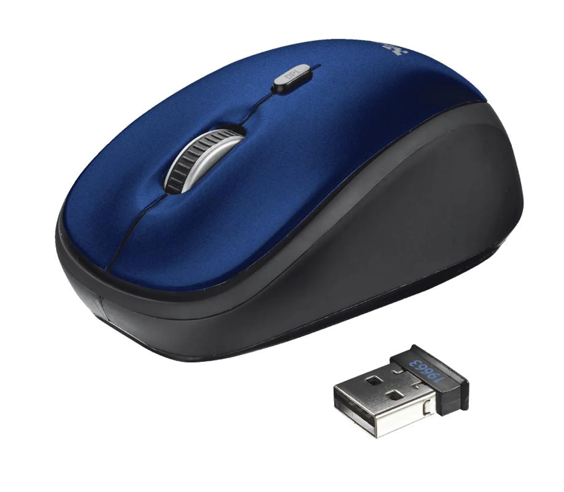 Trust Yvi Optical Wireless Mouse | Blue
