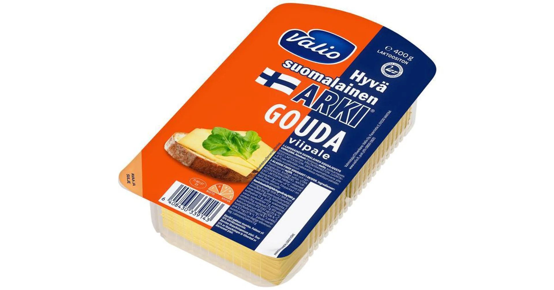 Valio Hyvä suomalainen Arki® goudaviipale e400 g