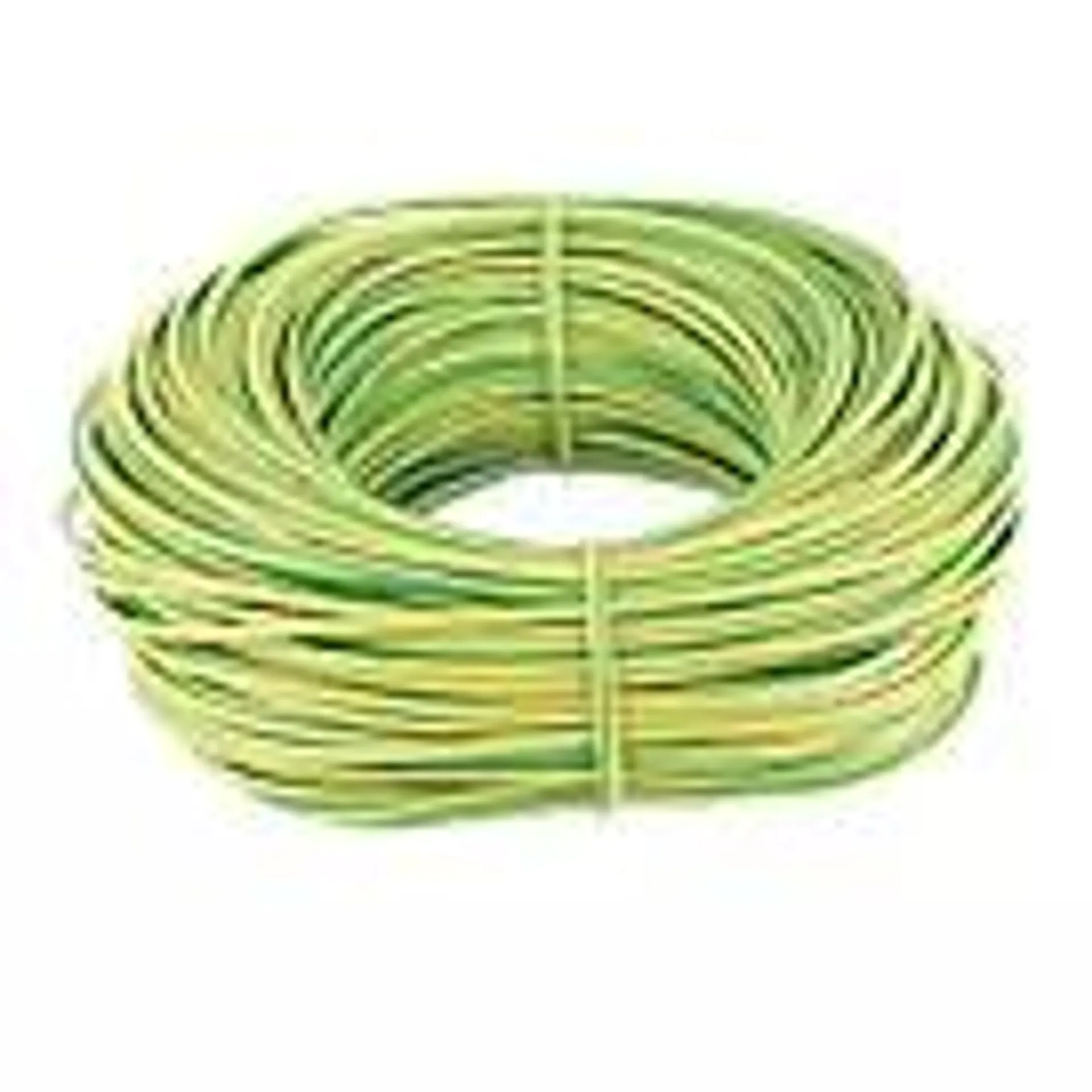 Green/Yellow Sleeving 4mm x 100m