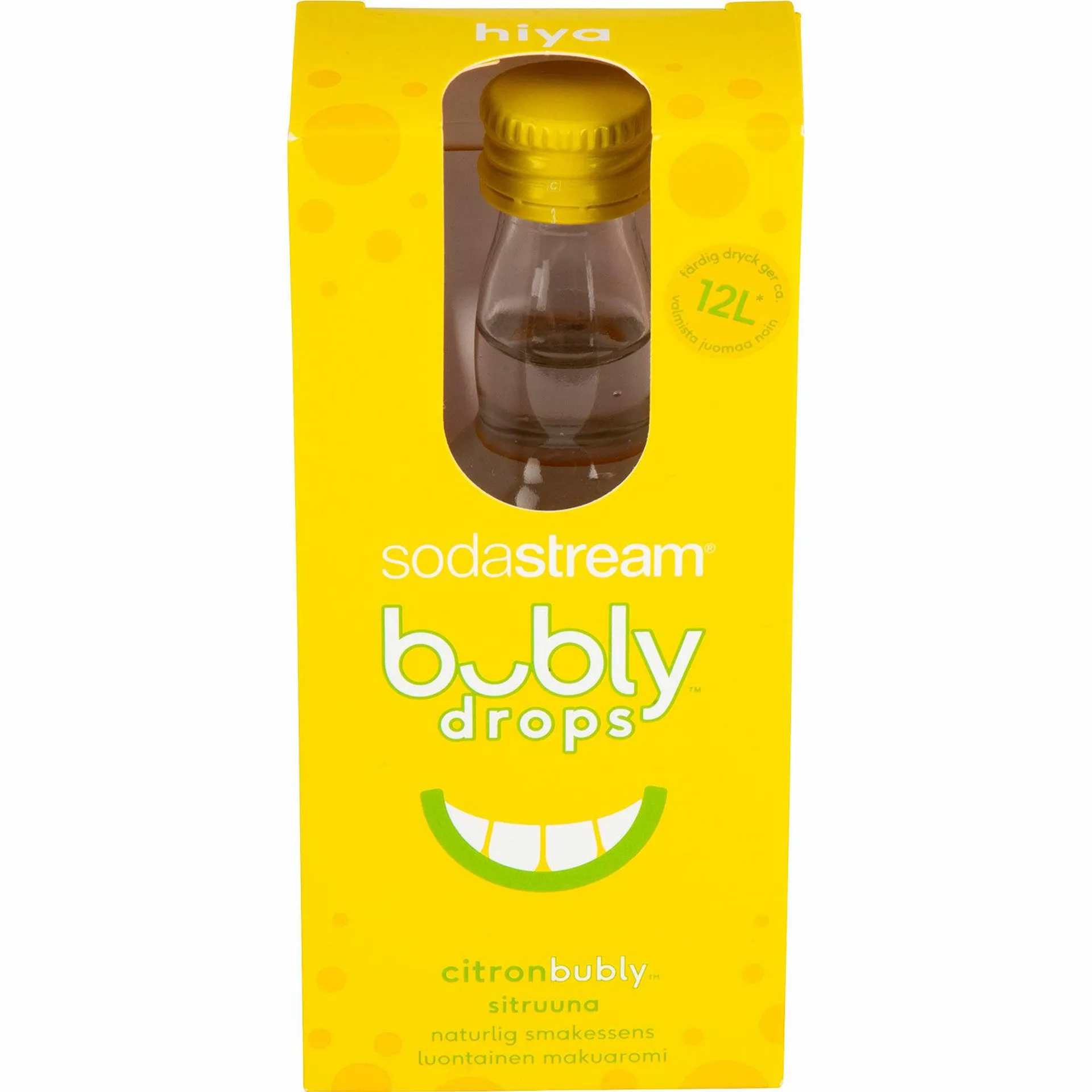 Smakessens Sodastream Bubly Drops Citron