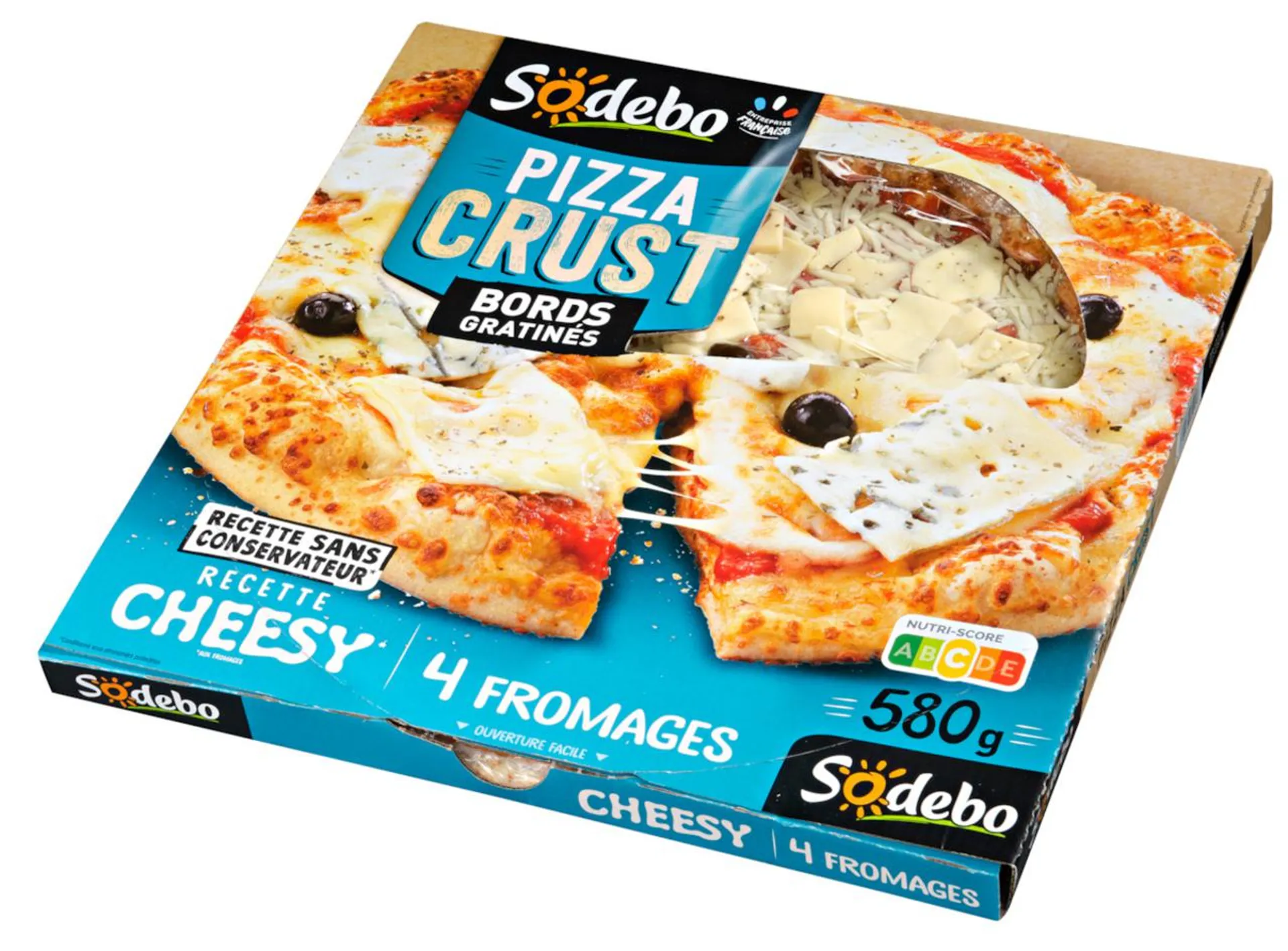 Sodebo Pizza Crust Cheesy