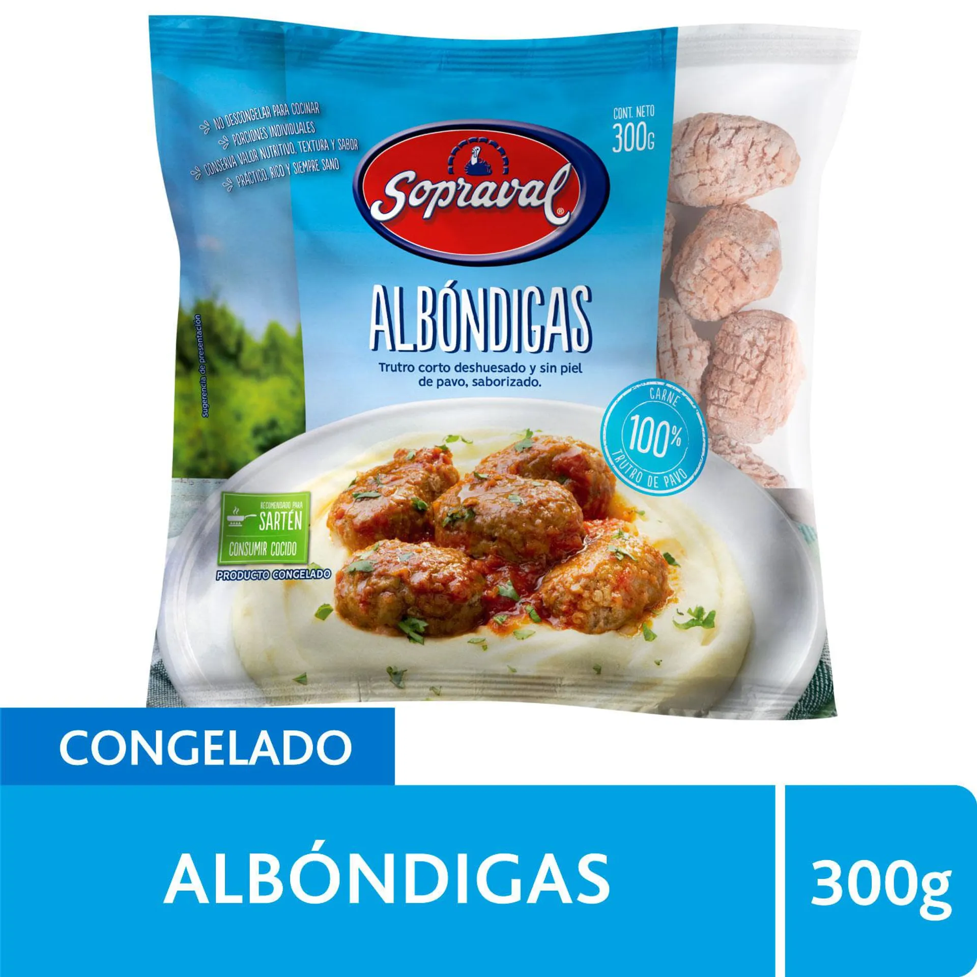 Albóndiga de pavo 300 g