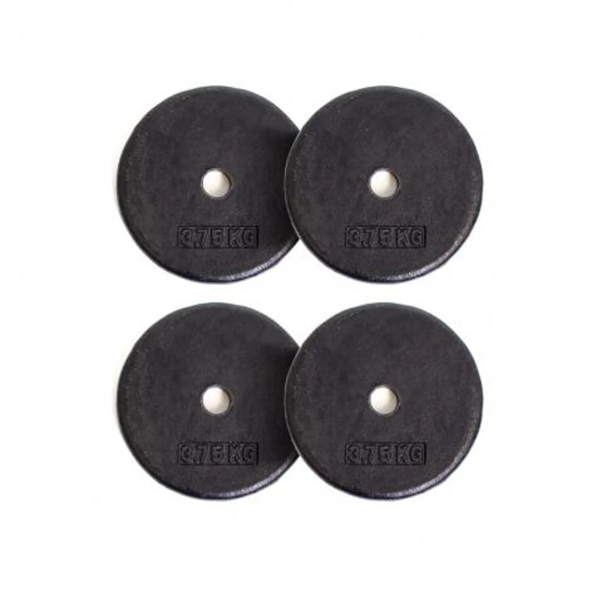 Body Power 3.75Kg Pro-Style Standard Weight plates (x4)