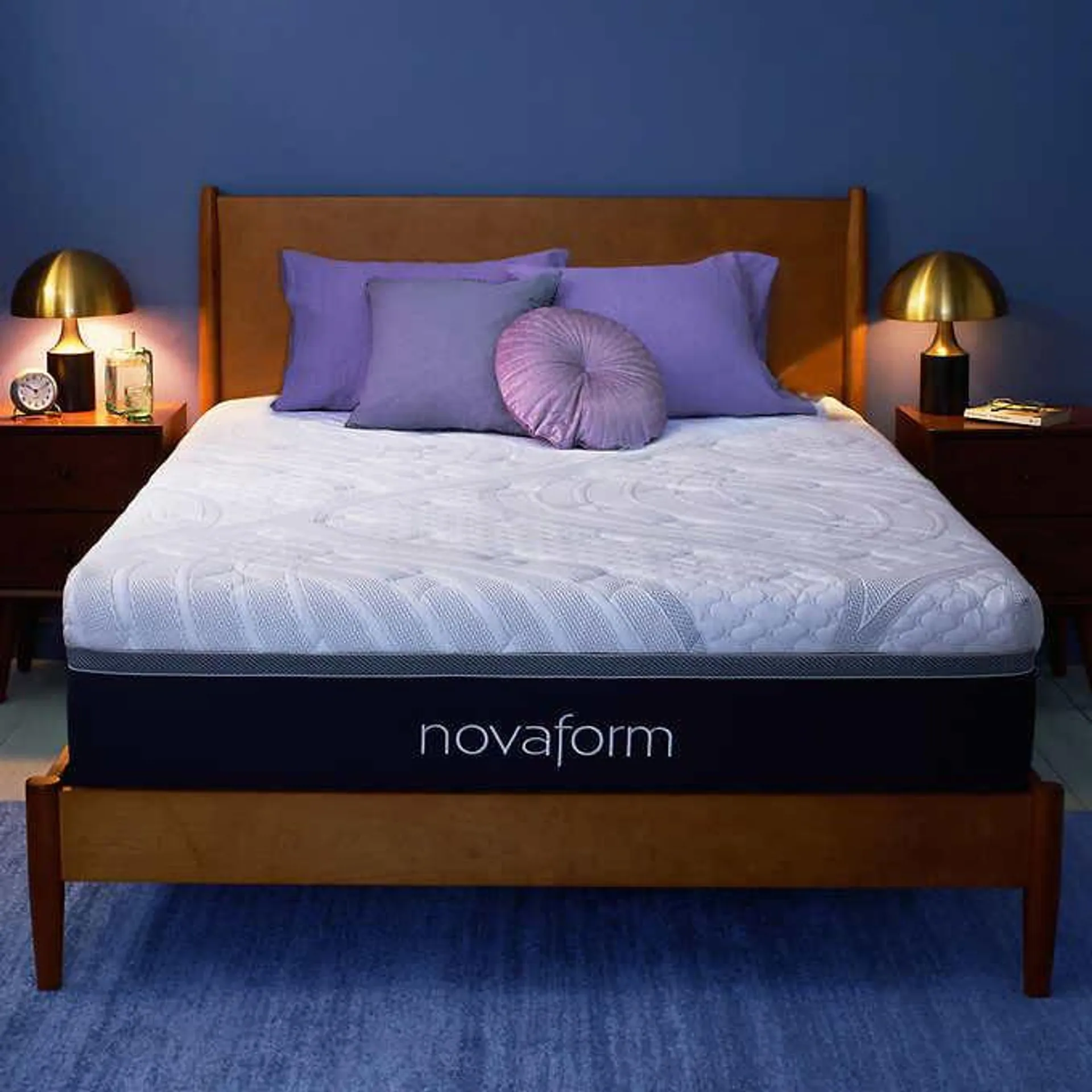Novaform 14" ComfortGrande Plus Gel Memory Foam Mattress Medium