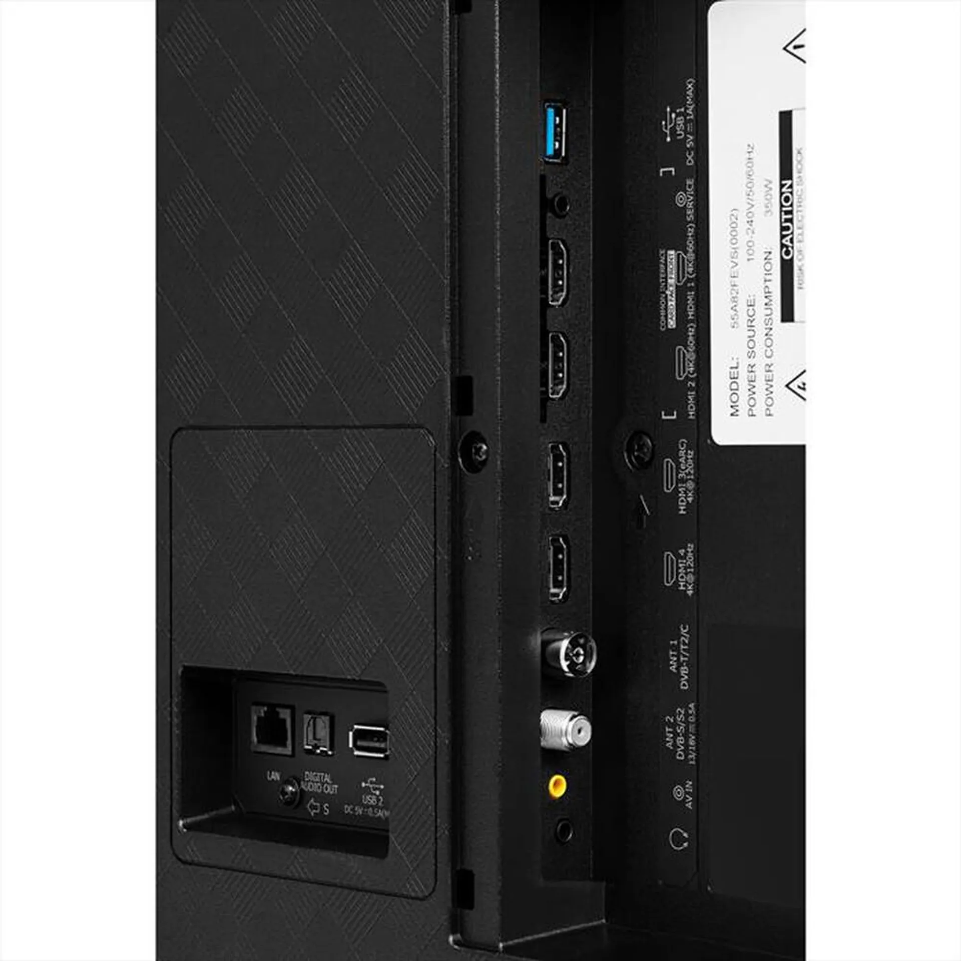 HISENSE - Smart TV OLED UHD 4K 55" 55A87H-Black