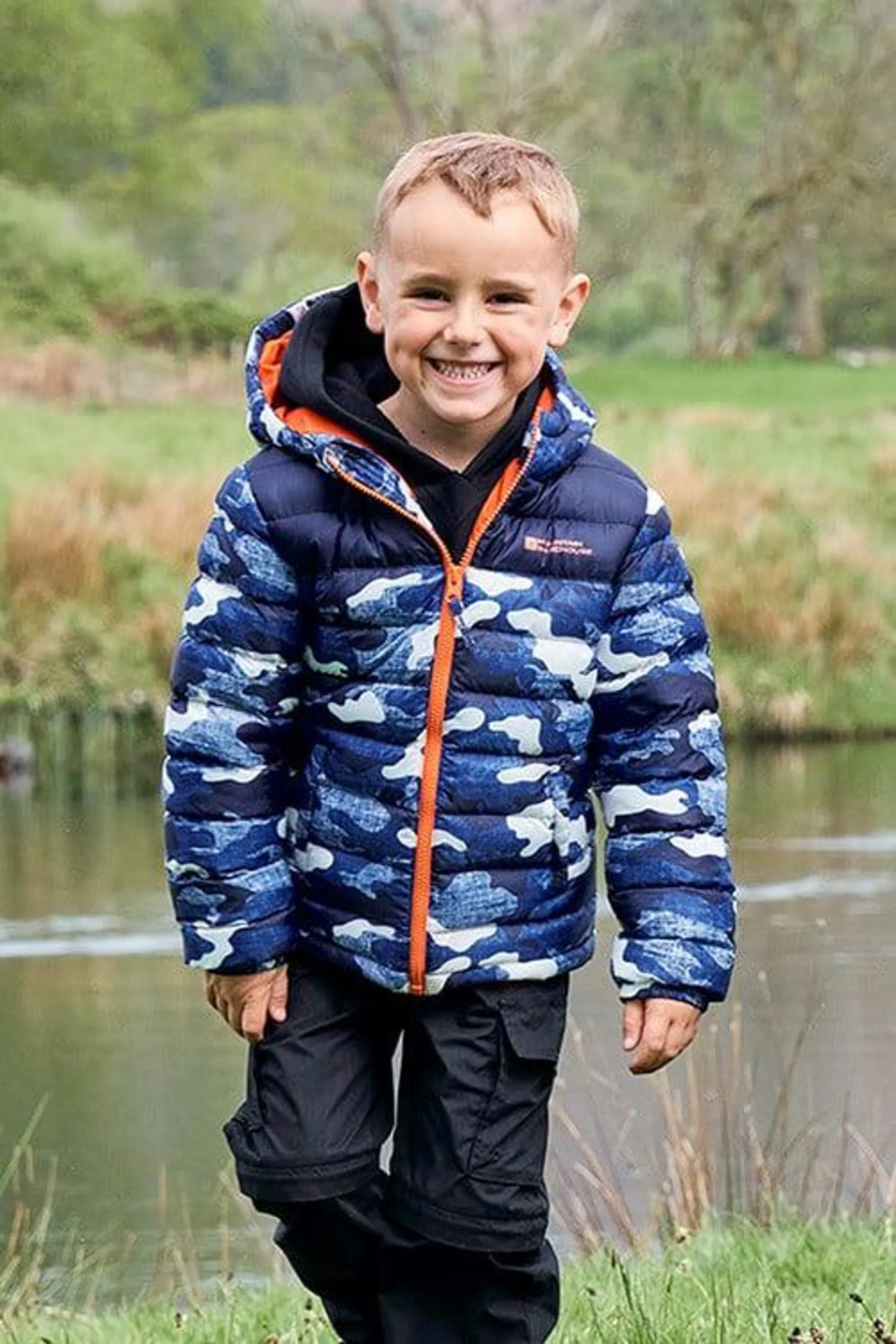 Seasons Printed Kids Padded Jacket