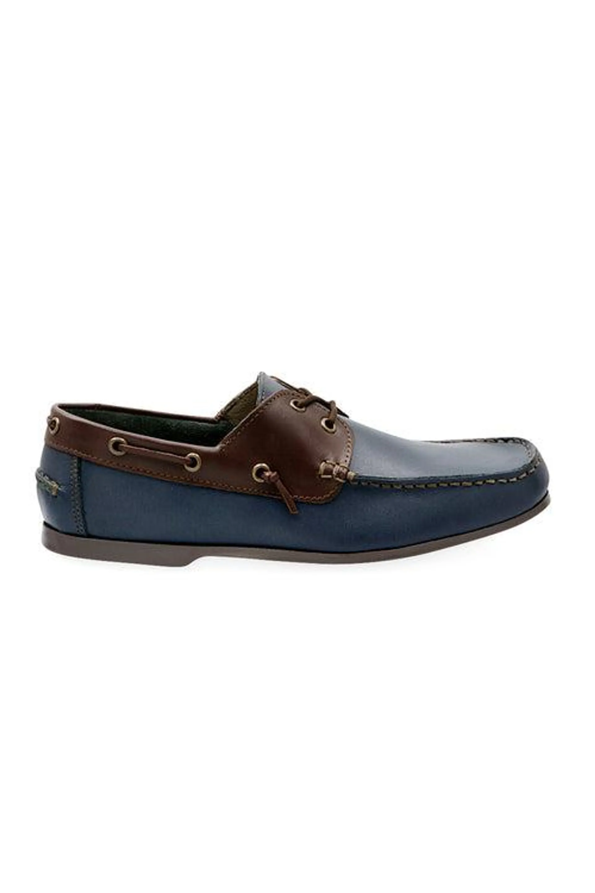 028566 Mocasǟ¶ðn 100% Piel Con Plantilla Confortable Color Marino