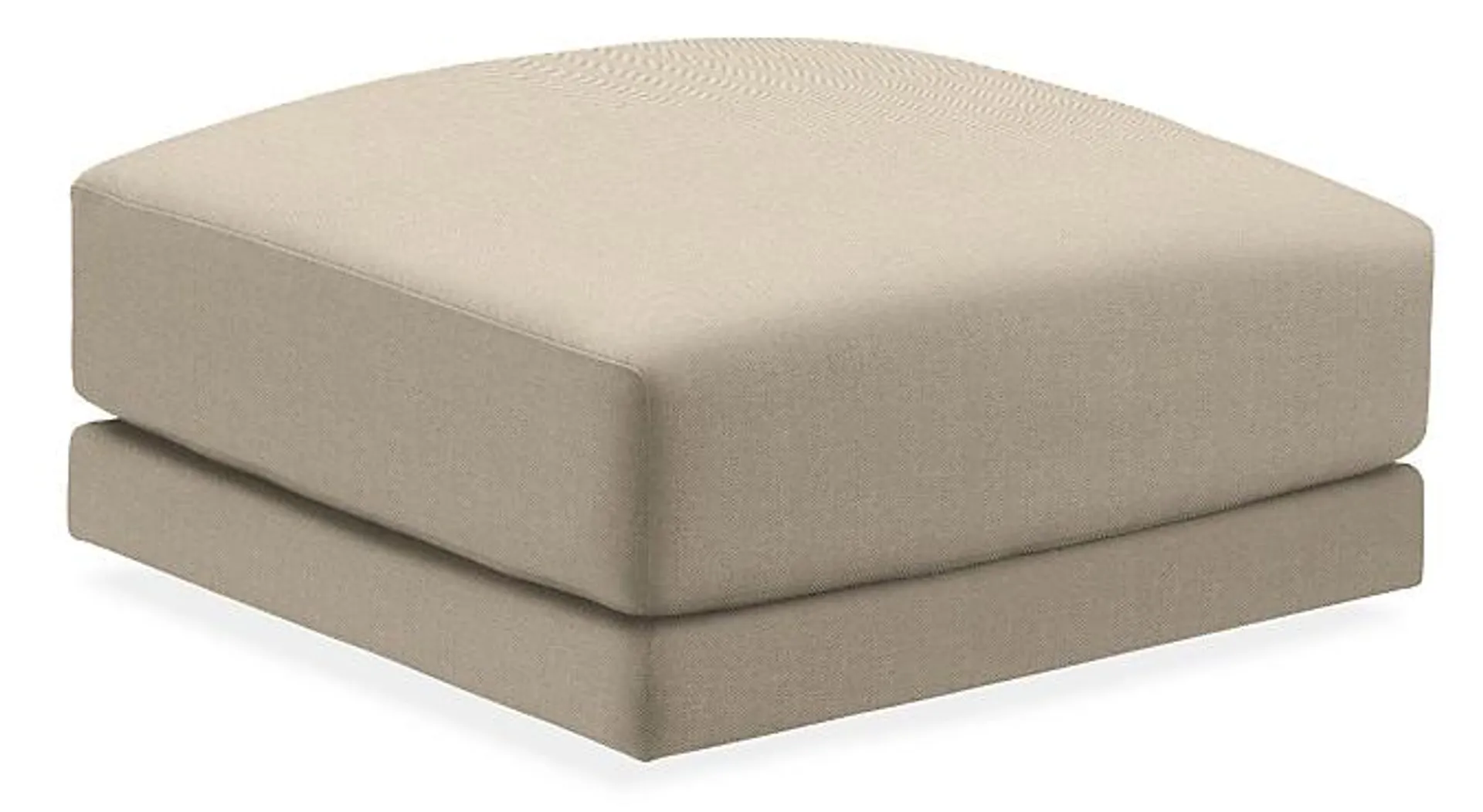 Clemens Deep 37w 34d 16h Ottoman in Frond Natural