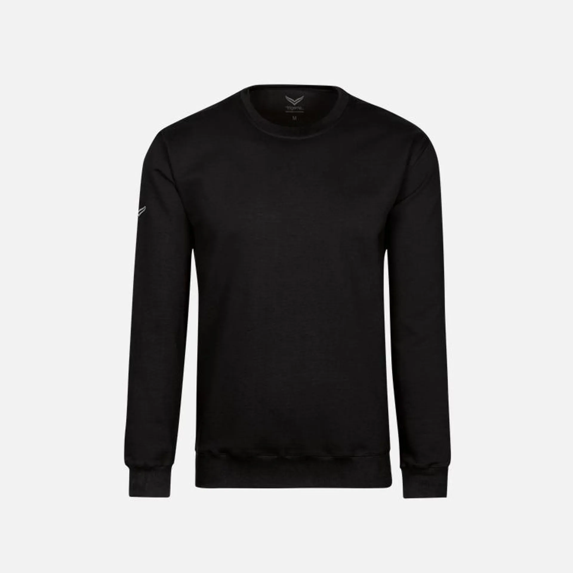 Sweatshirt aus Biobaumwolle Schwarz