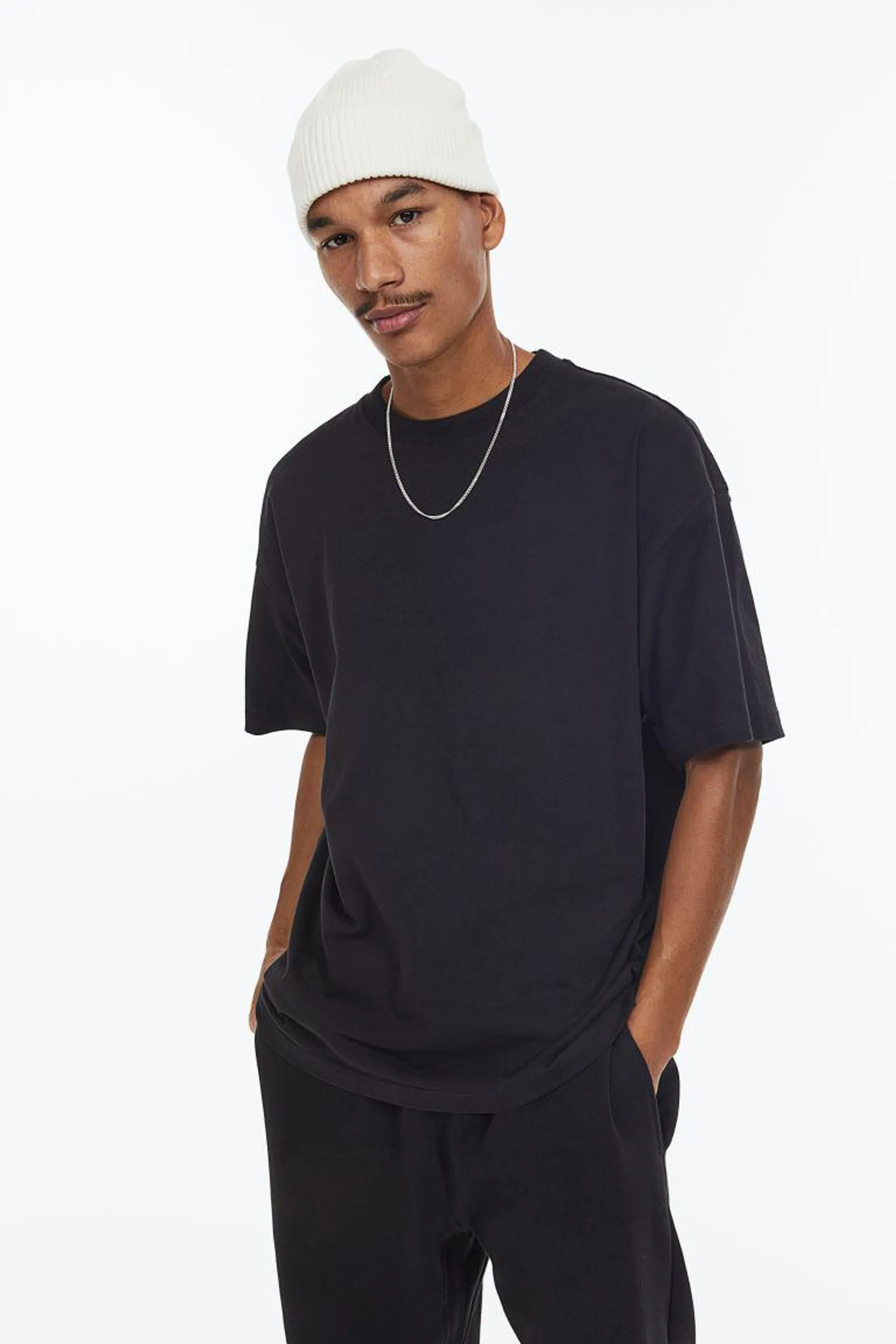 Oversized Fit Cotton T-shirt