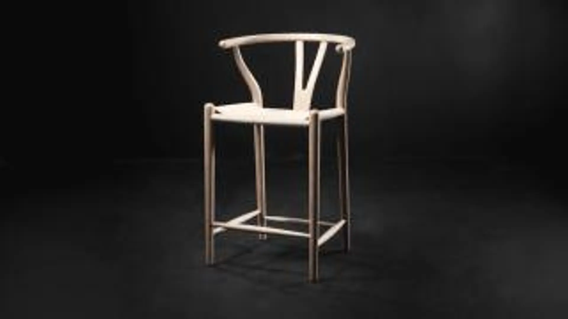 Wishbone Counter Stool