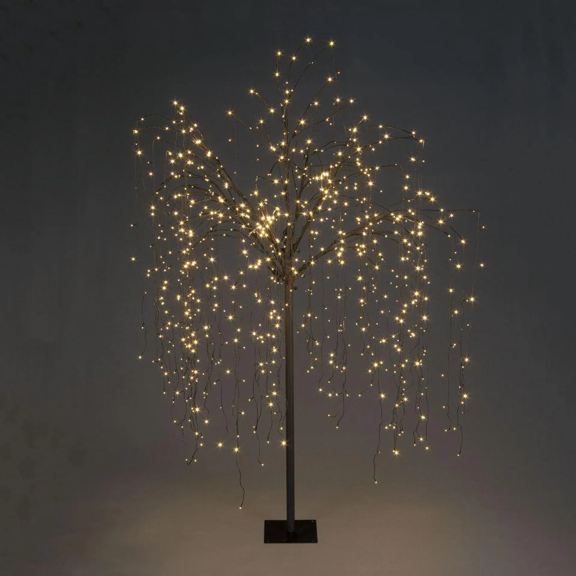 Weeping Willow Tree with Warm White LEDs