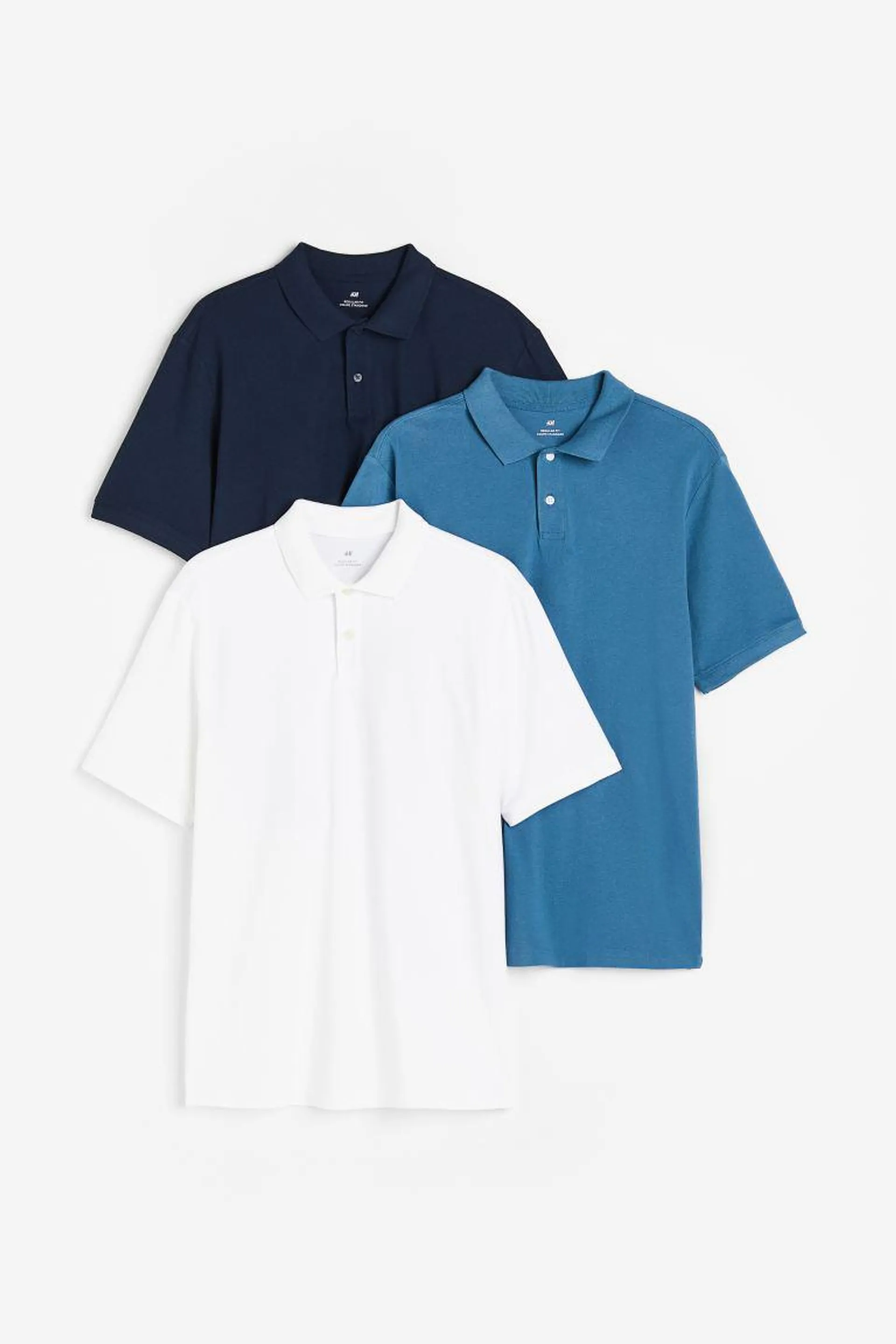 3-pack Regular Fit Polo shirts
