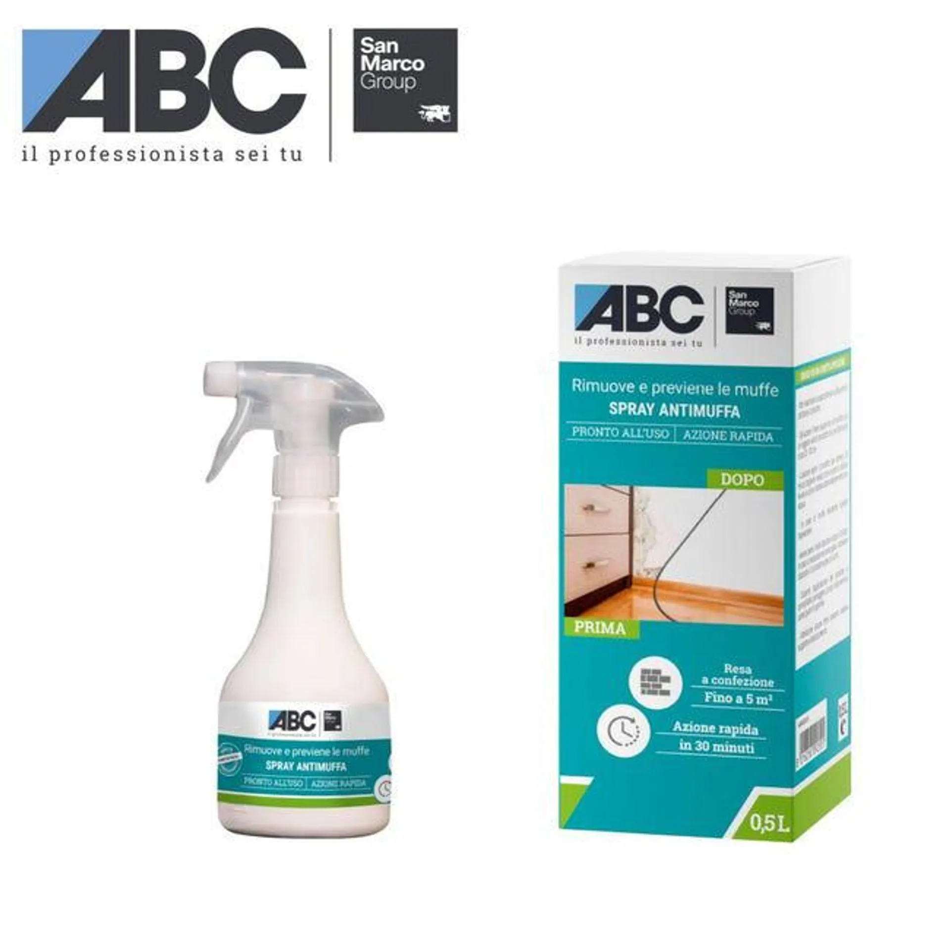Antimuffa ABC spray 0.5 L