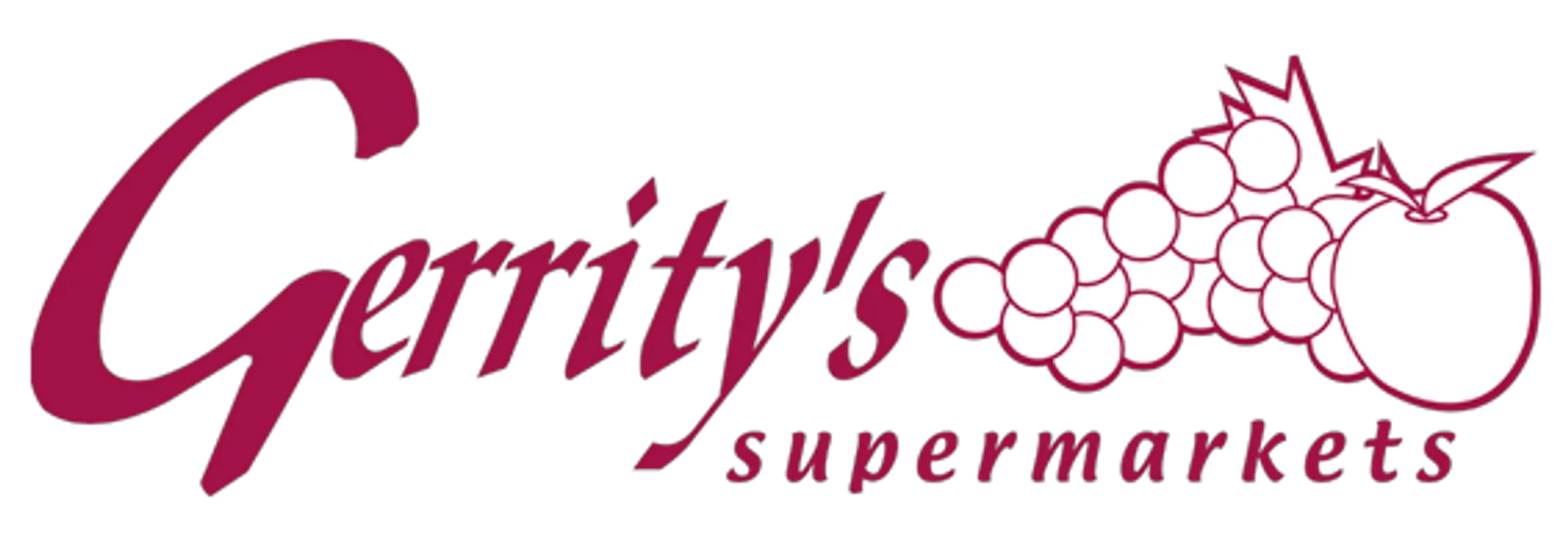 GERRITY'S SUPERMARKETS logo. Current weekly ad