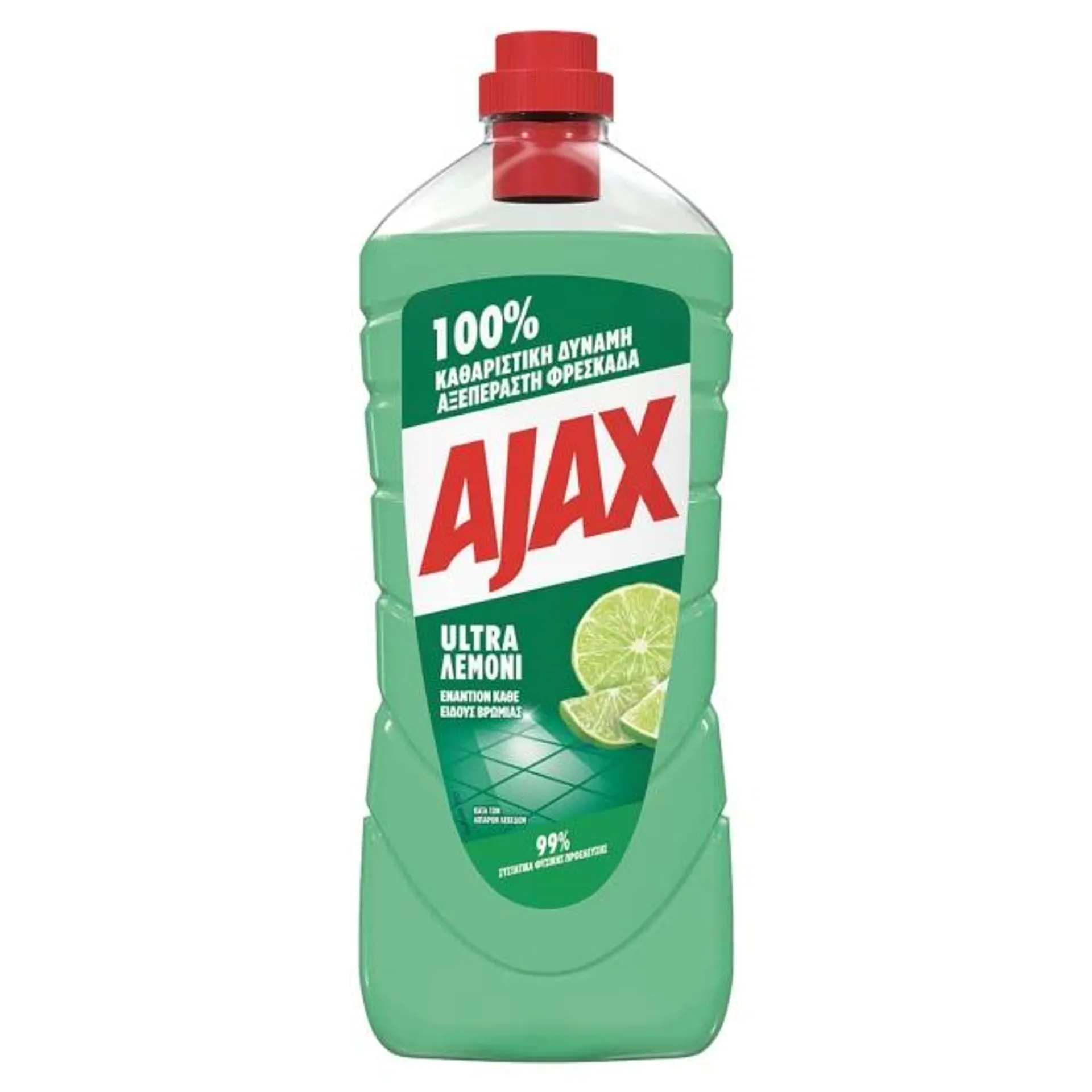 AJAX 1,5L ΥΓΡΟ ΚΑΘ/ΚΟ ULTRA 7 ΛΕΜΟΝΙ