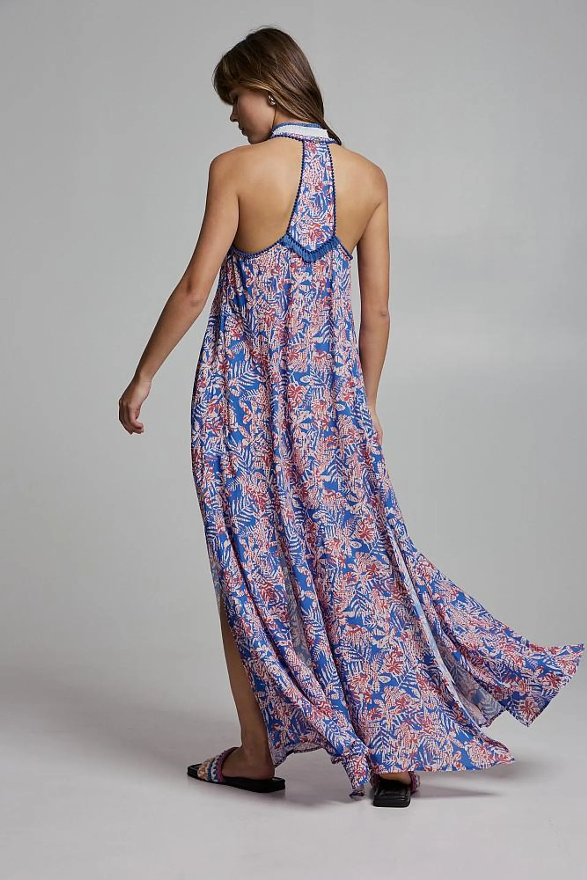 Maxi printed dress