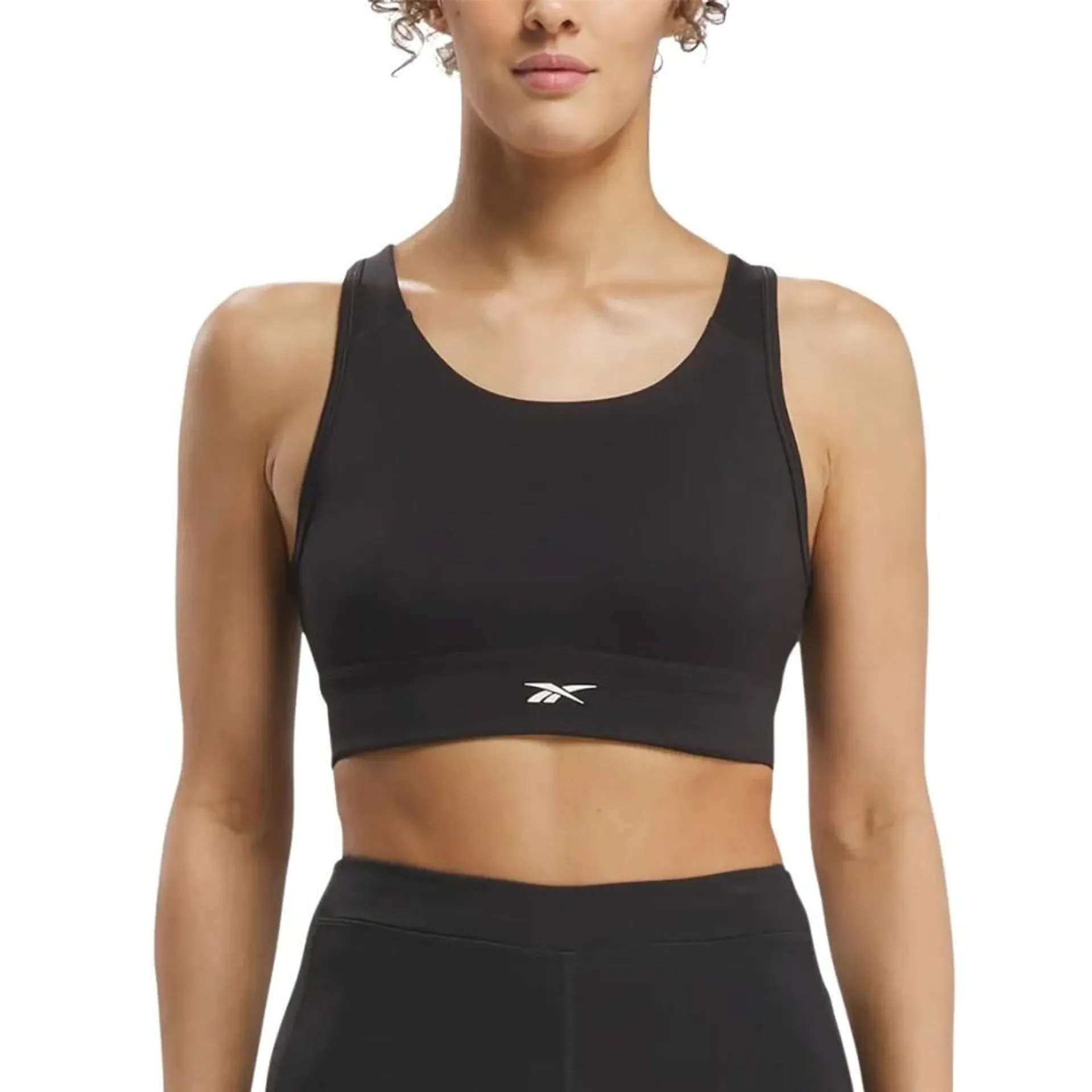 Γυναικείο Μπουστάκι Προπόνησης Μαύρο - Reebok Sport ID Train High Support