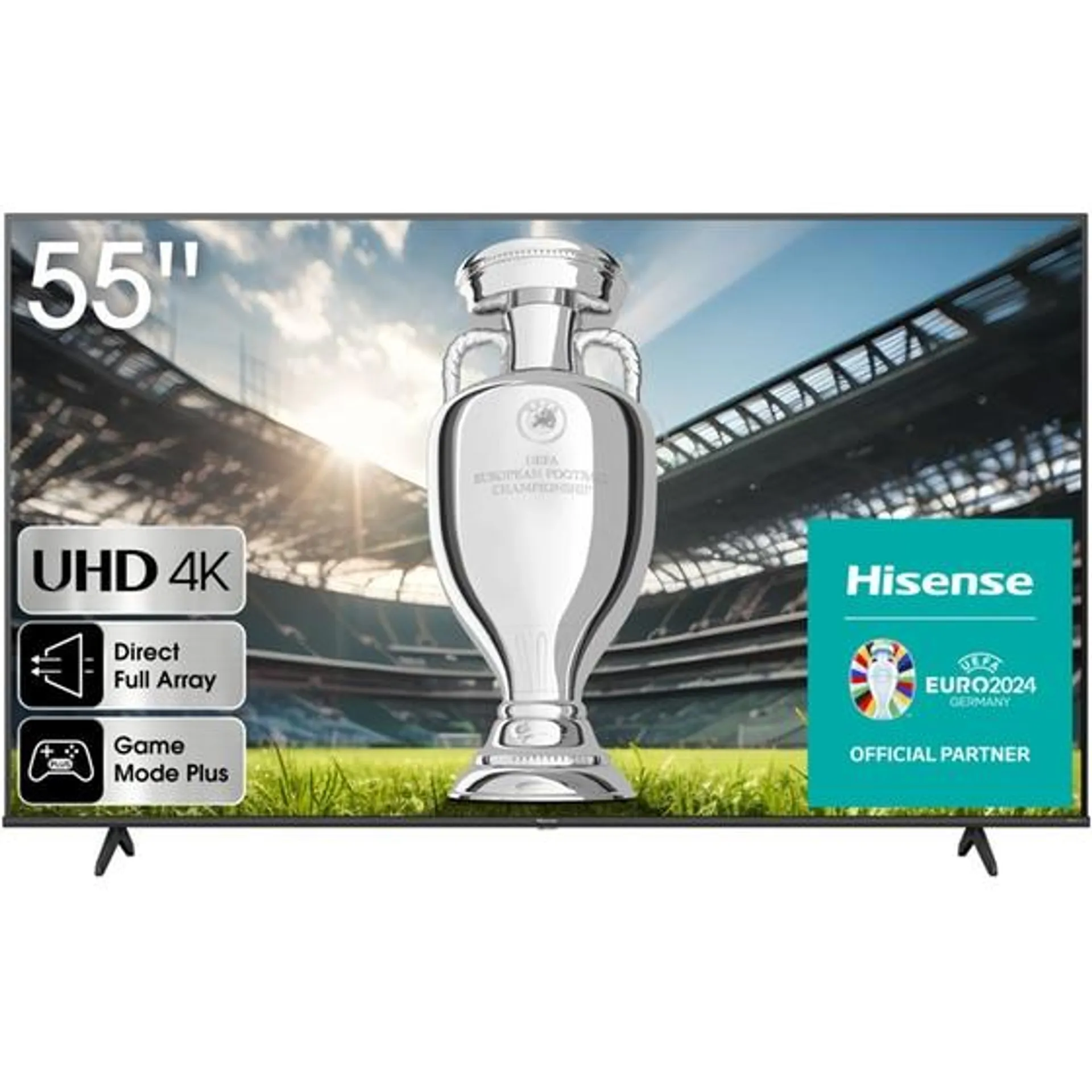 Hisense LED 55" 4K Smart Τηλεόραση 55A6K