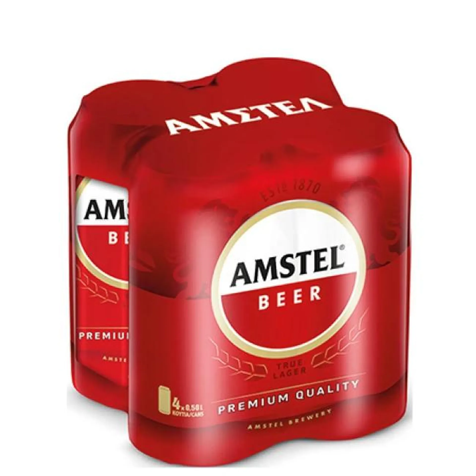 AMSTEL 500MLx4 ΜΠΥΡΑ ΚΟΥΤΙ