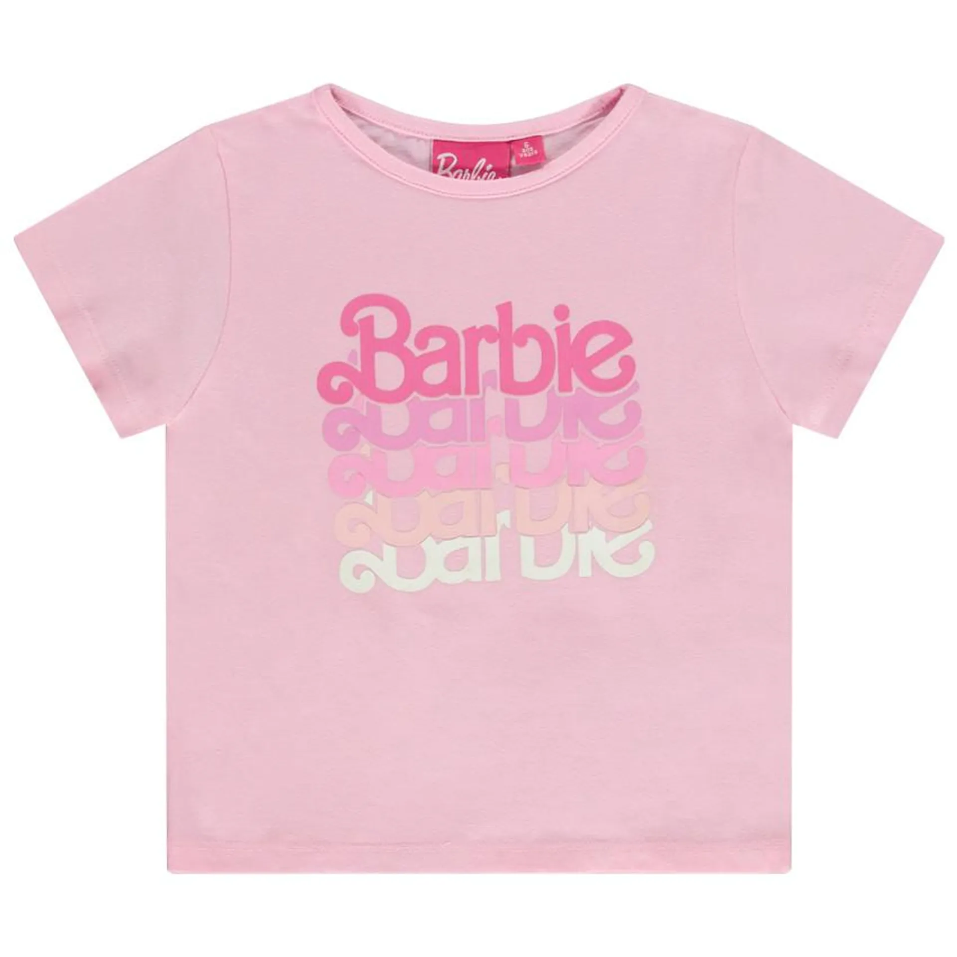 T-shirt κοντομάνικο print φαντεζί Barbie για κορίτσι