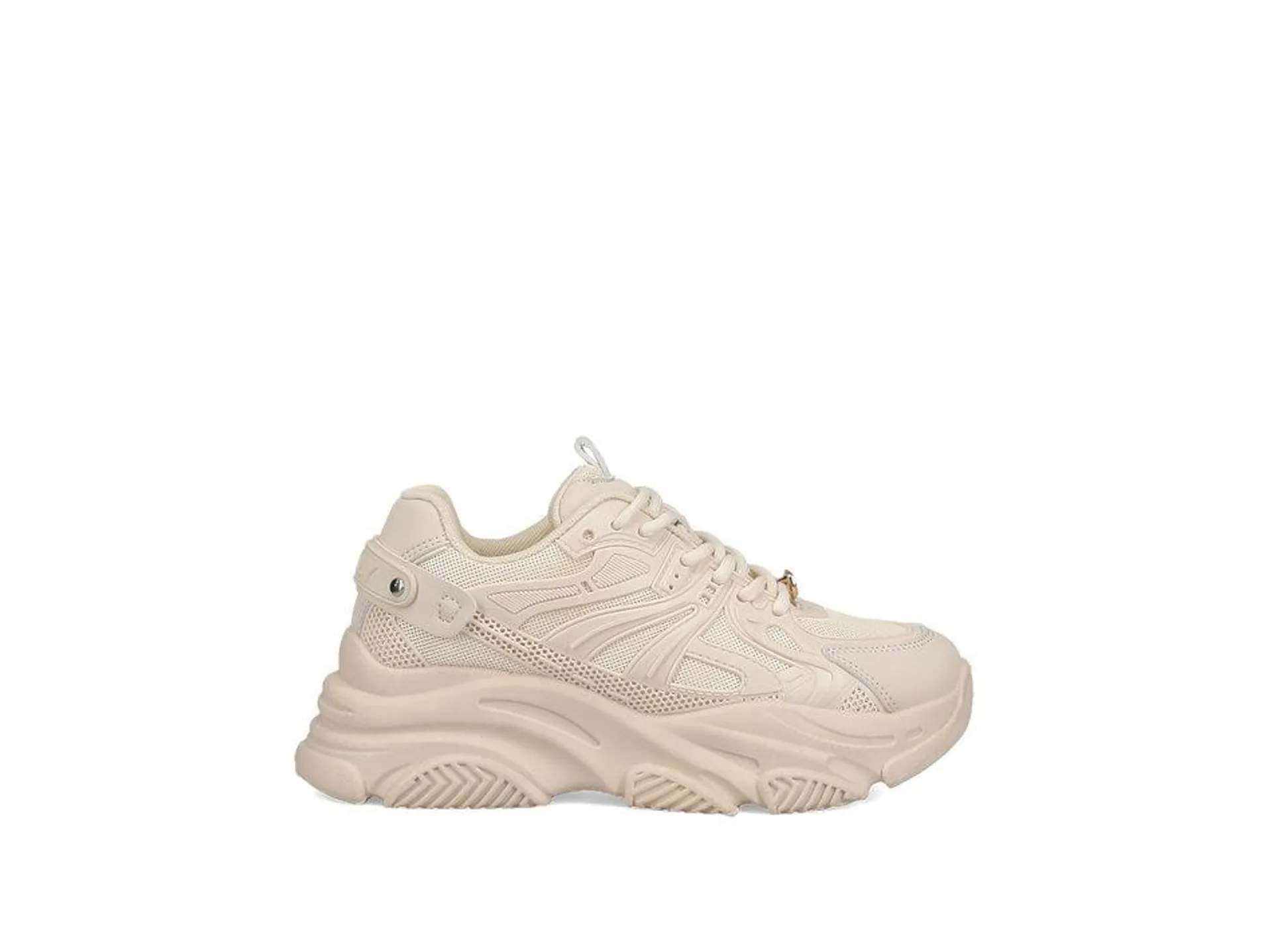 Μπεζ chunky sneaker