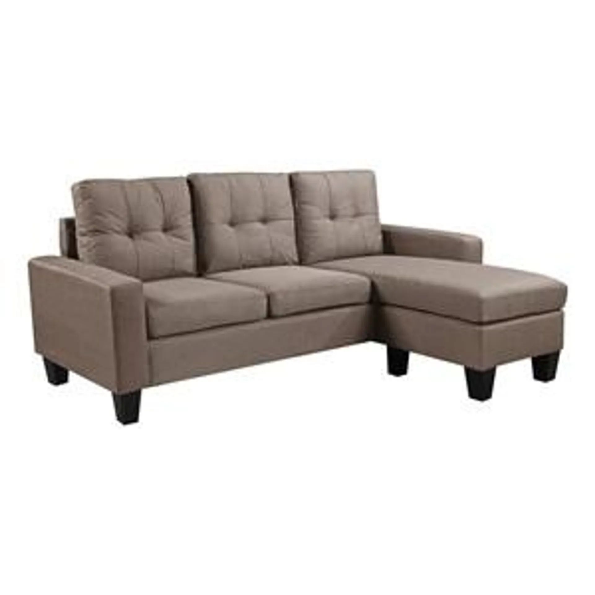 PORTO Reversible Corner Sofa / Fabric Cappuccino