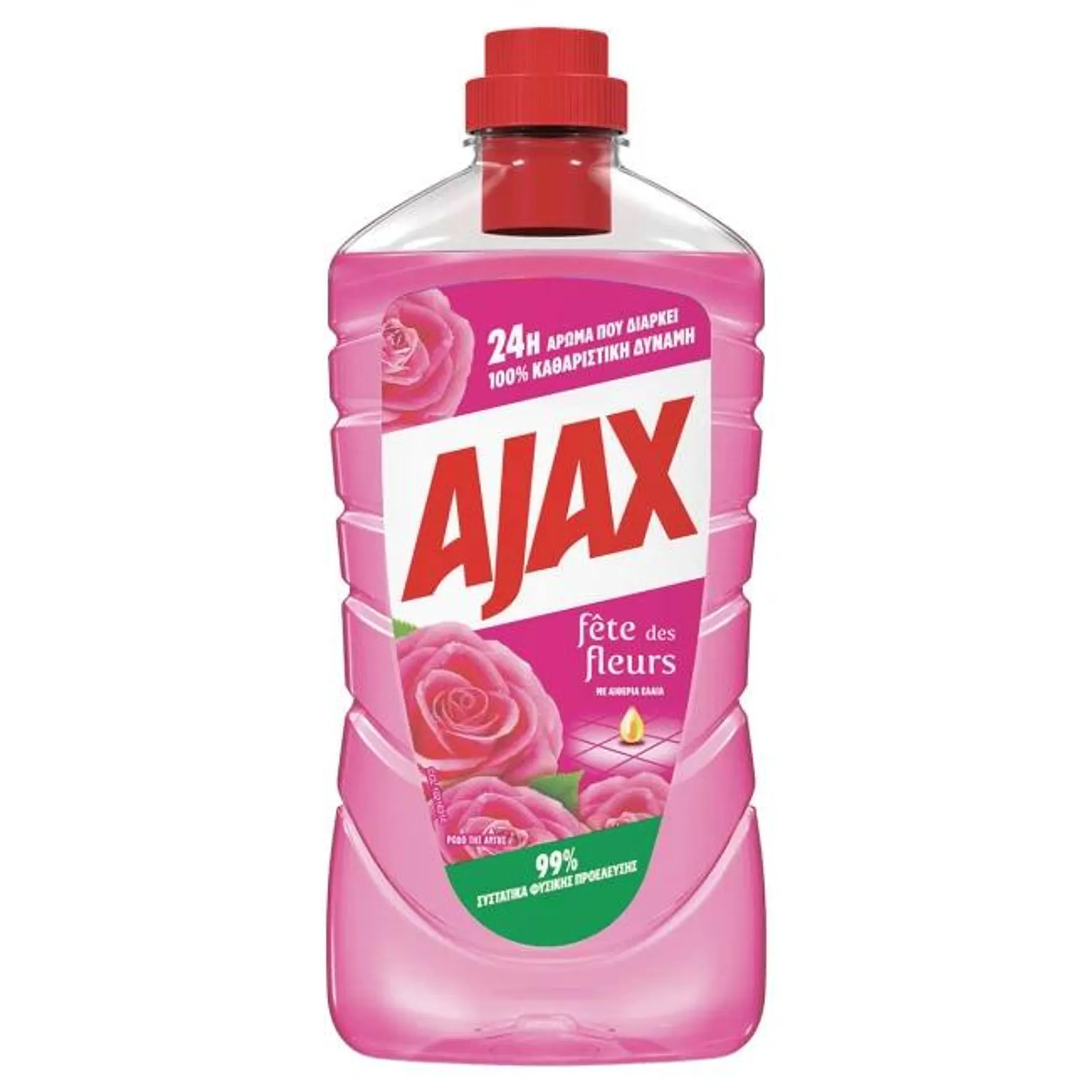 AJAX 1L ΥΓΡΟ ΚΑΘ/ΚΟ FETE DES FLEURS ΡΟΔΟ ΑΥΓΗΣ