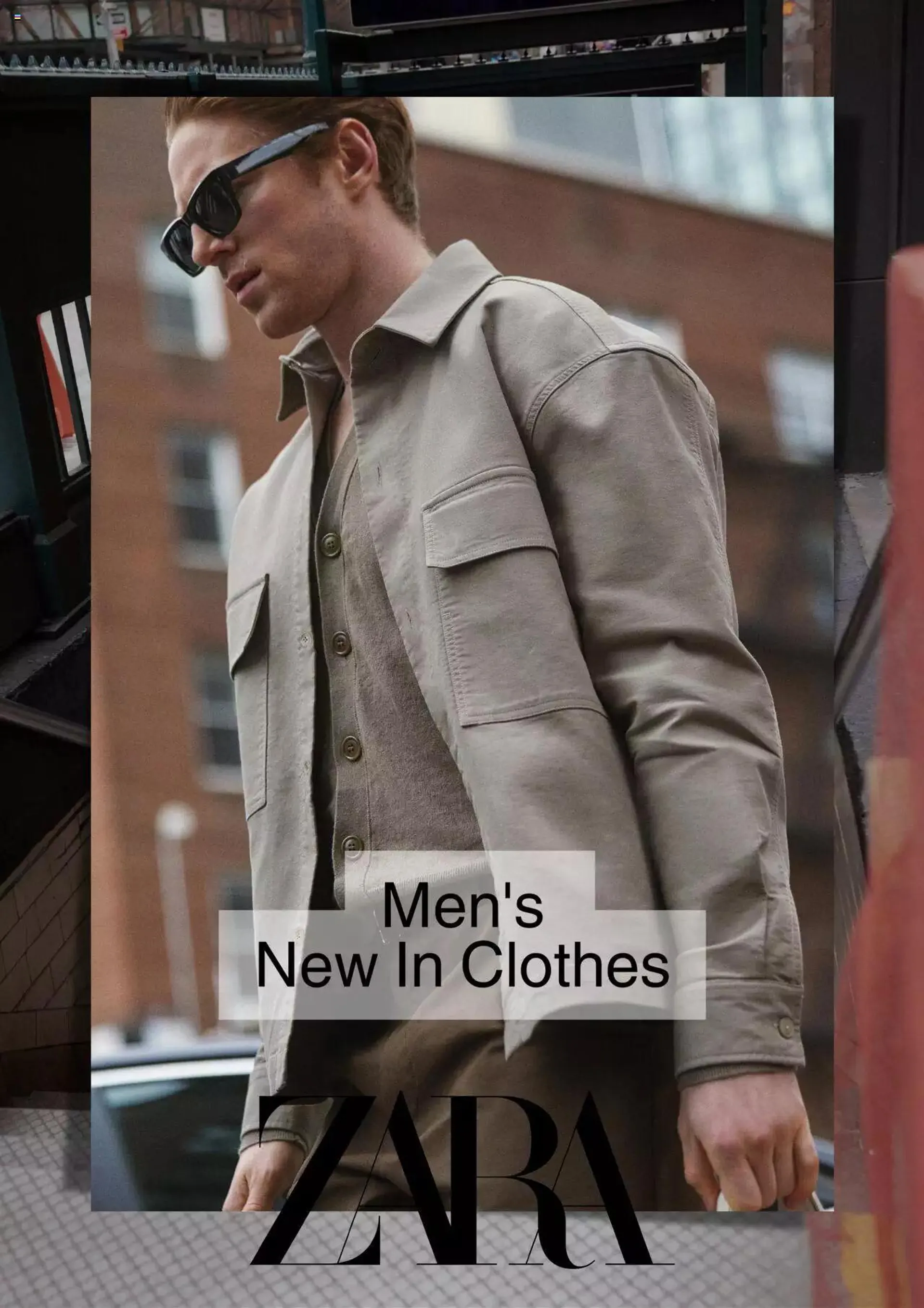 Zara - New in Men van 30 april tot 31 december 2024 - Folder pagina 1