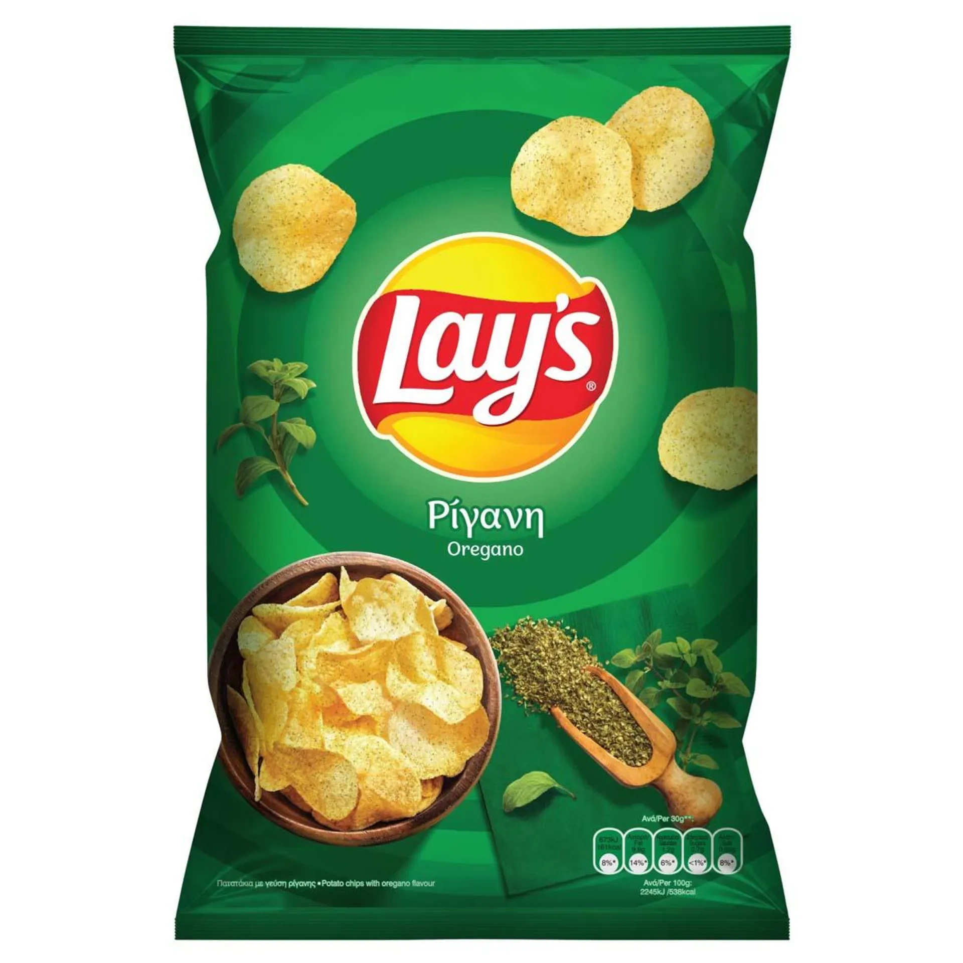 Lay's Πατατάκια Με Ρίγανη 150 gr