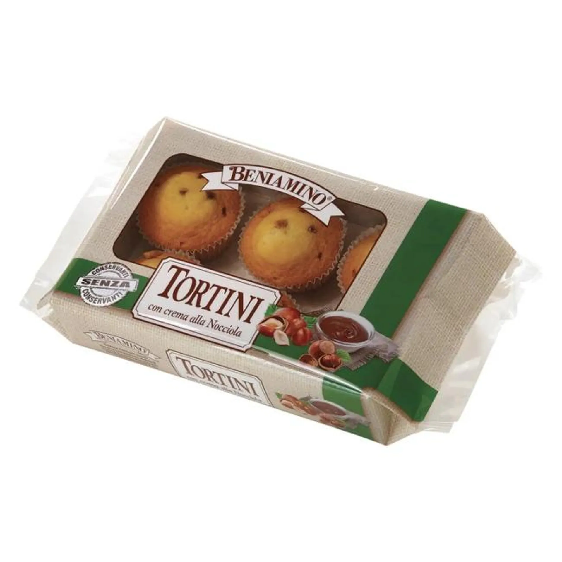 BENIAMINO 250G TORTINI NOCCIOLA