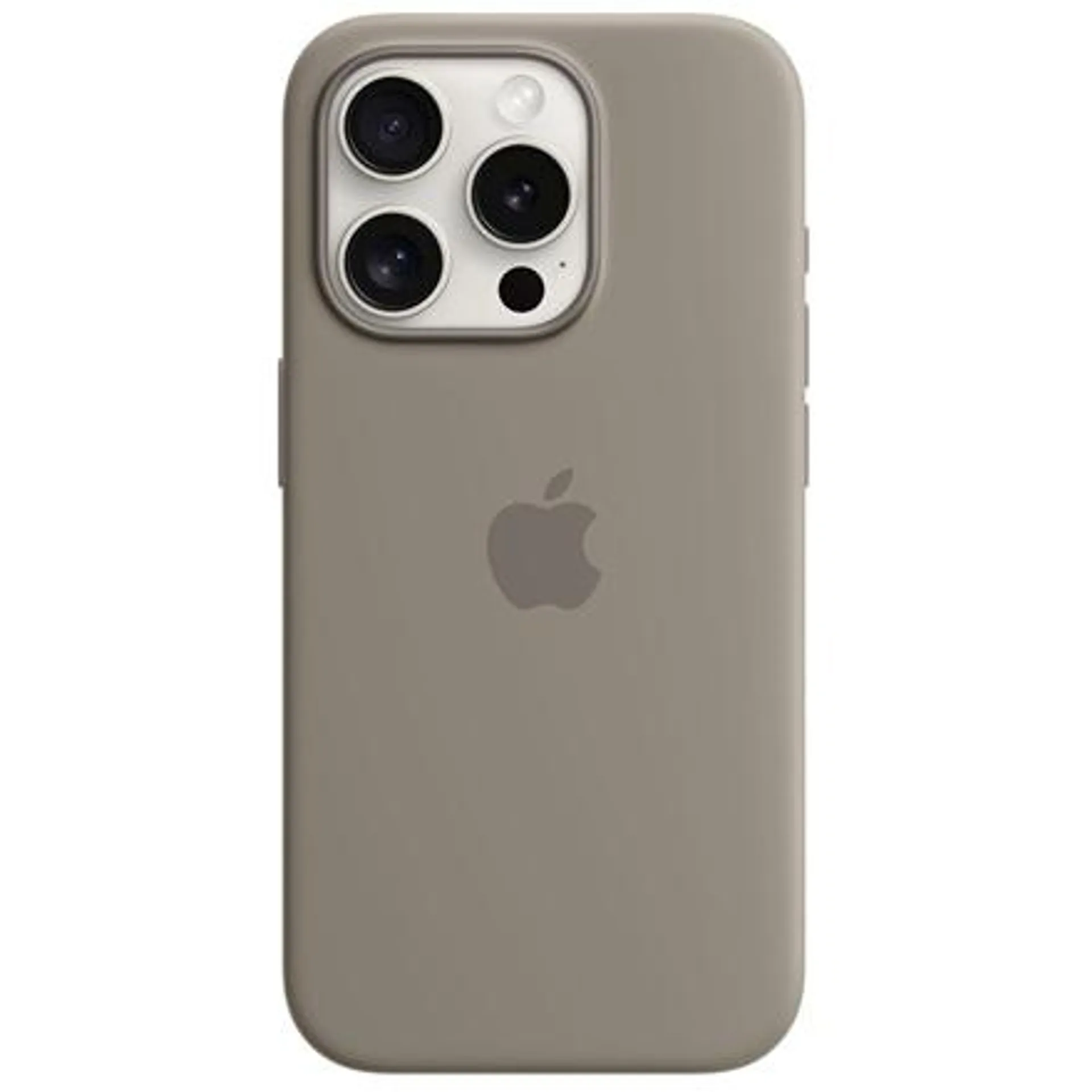 Apple iPhone 15 Pro Silicone Case Clay