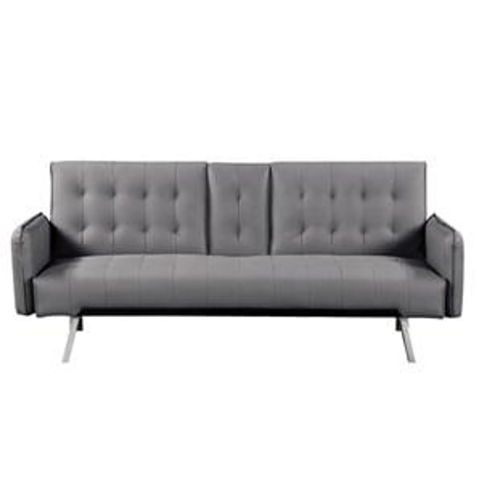 WELLS Sofabed Grey Pu