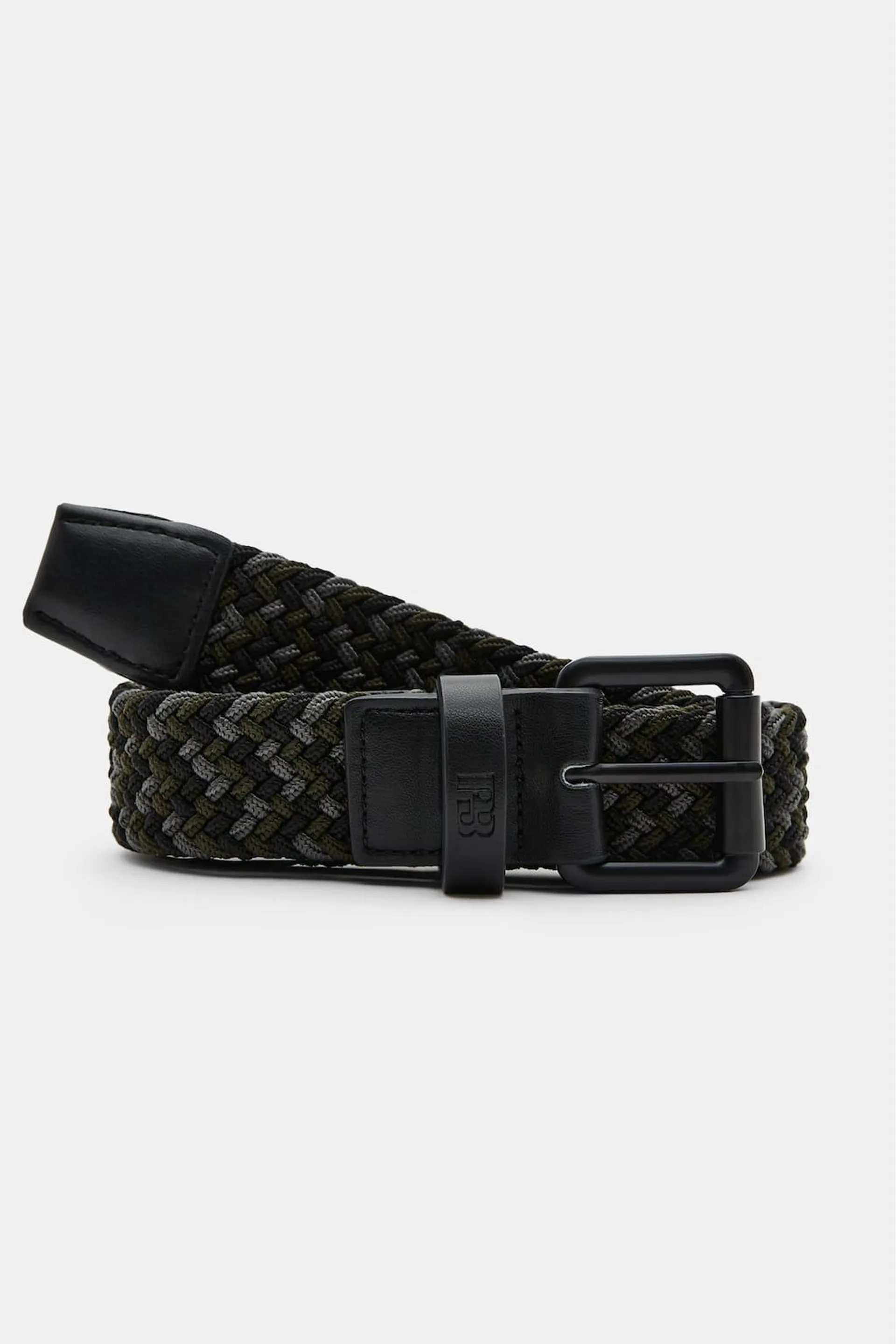 STRETCH BELT WITH METALLIC BUCKLE