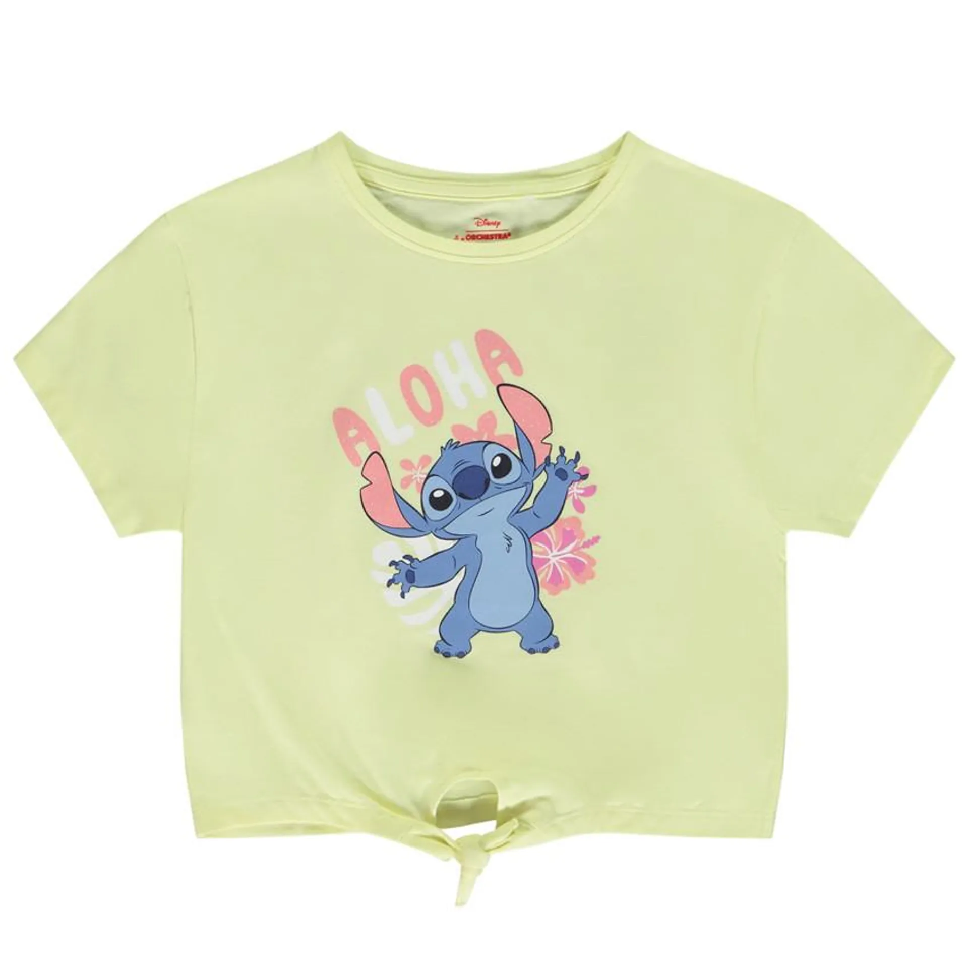 T-shirt κοντομάνικο print Stitch Disney για κορίτσι