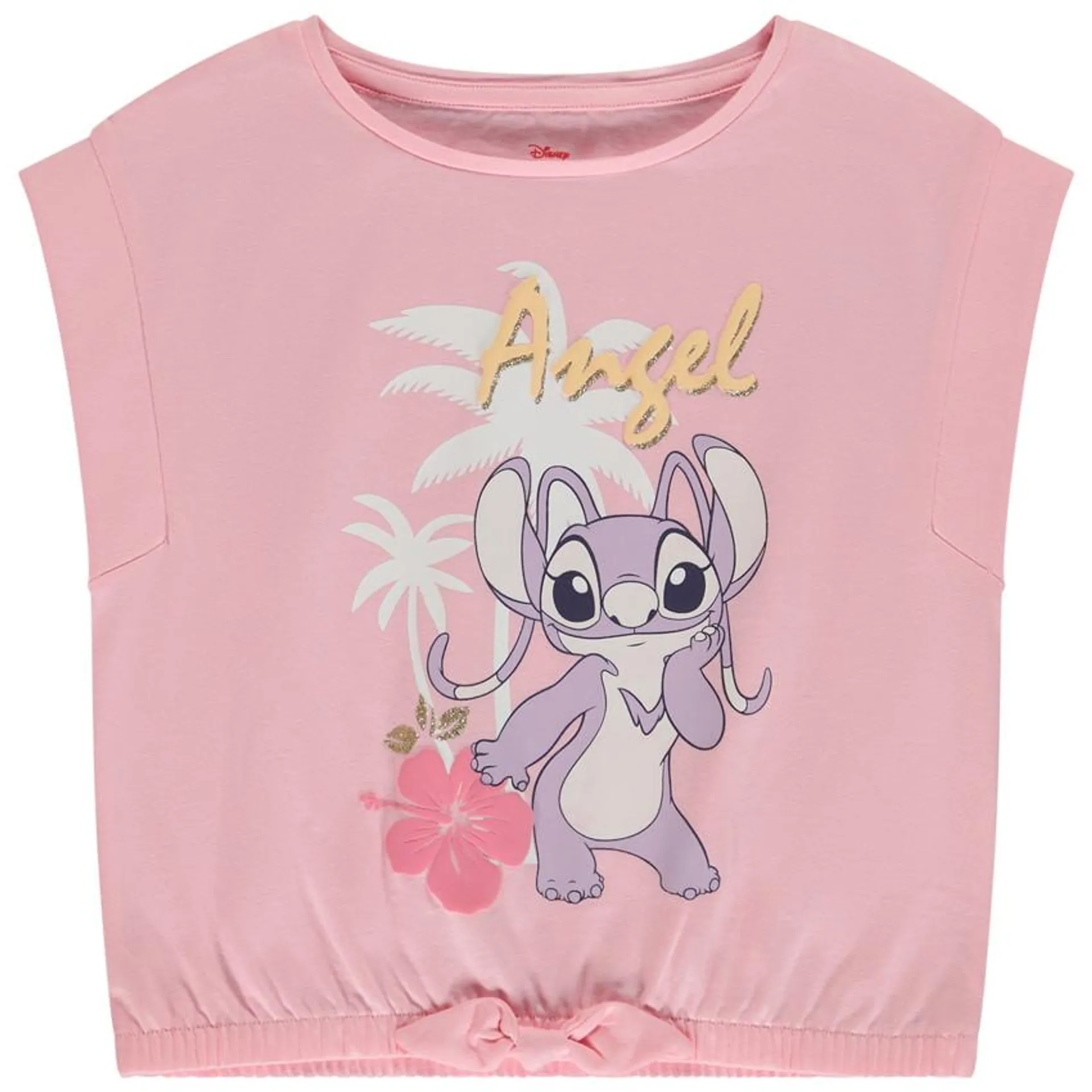 shirt κοντομάνικο φαντεζί Stitch T- Disney για κορίτσι