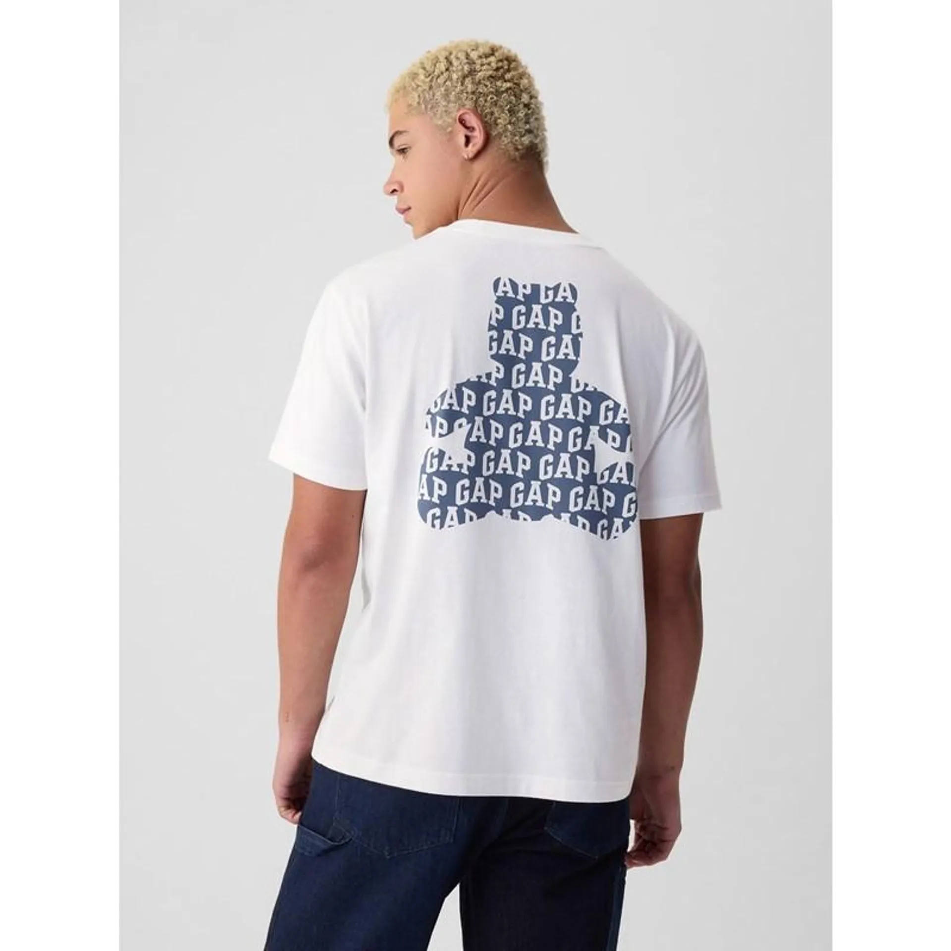 GAP Ανδρικό T-shirt Brannan Bear Logo