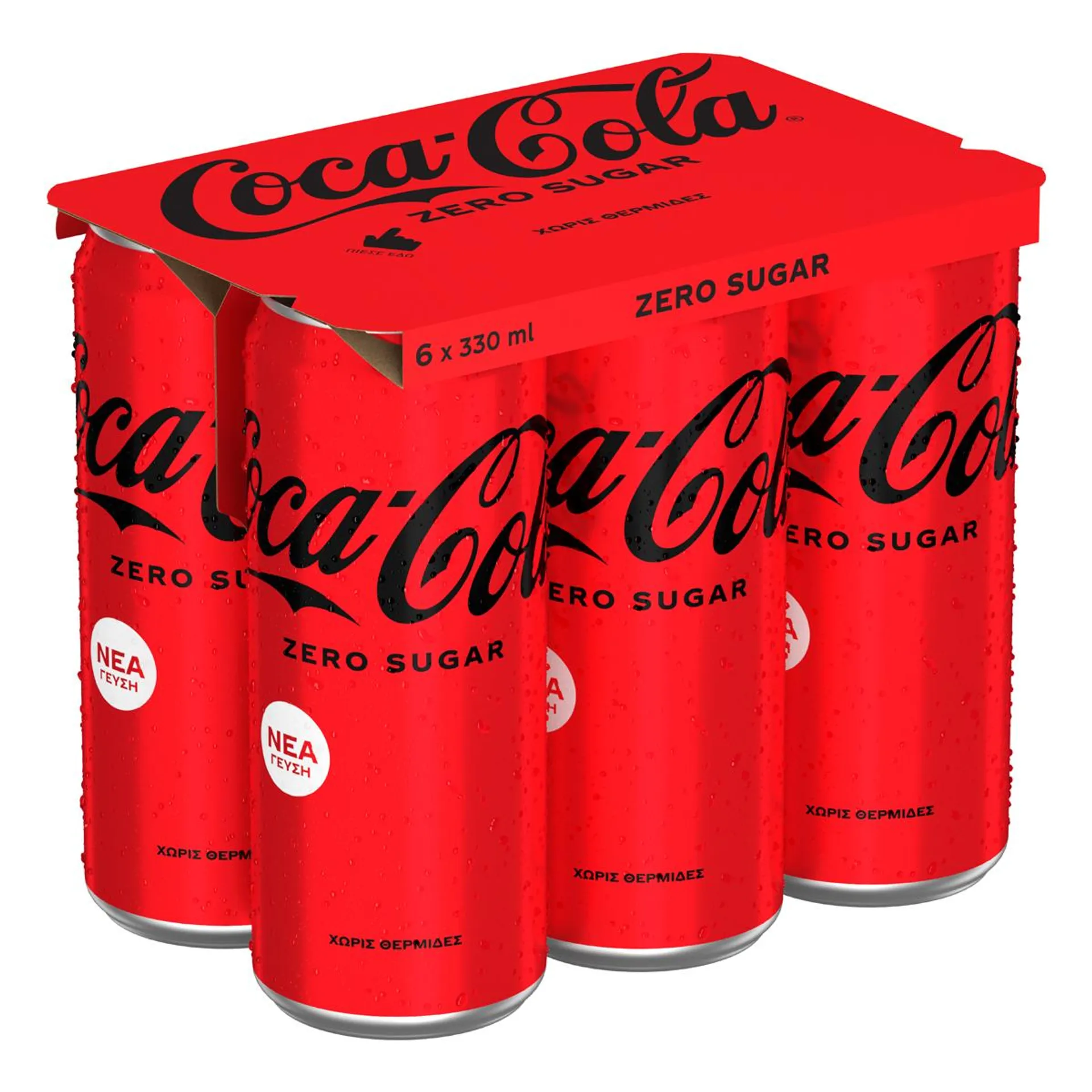 Coca Cola Zero Αναψυκτικό 6 x 330 ml