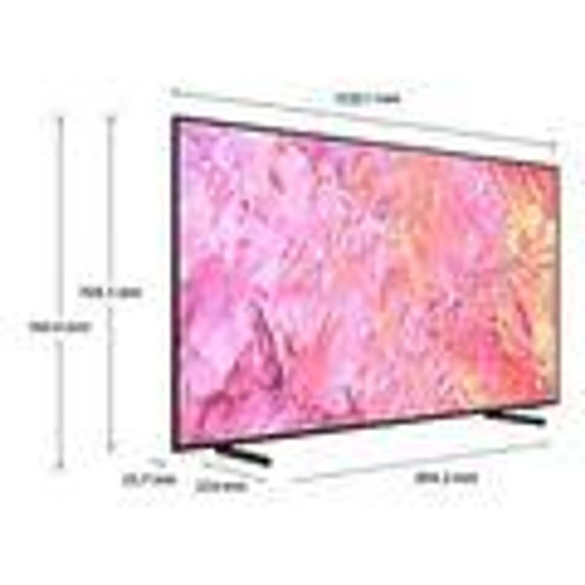 TV SAMSUNG QE55Q60CAUXXH 55'' QLED HDR 4K ULTRA HD MODEL 2023