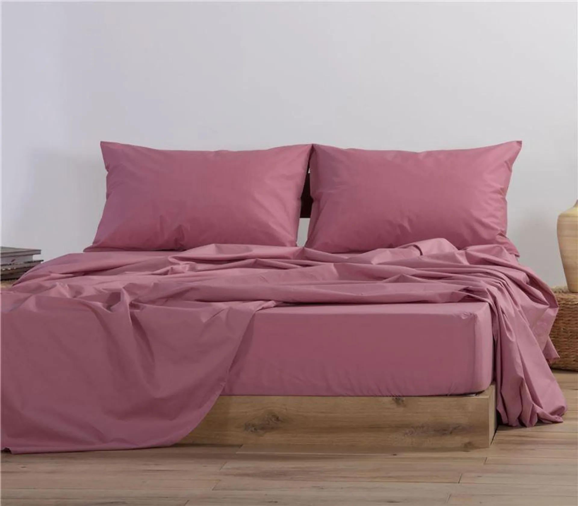 KING SIZE FITTED SHEET BASIC 180x200+30