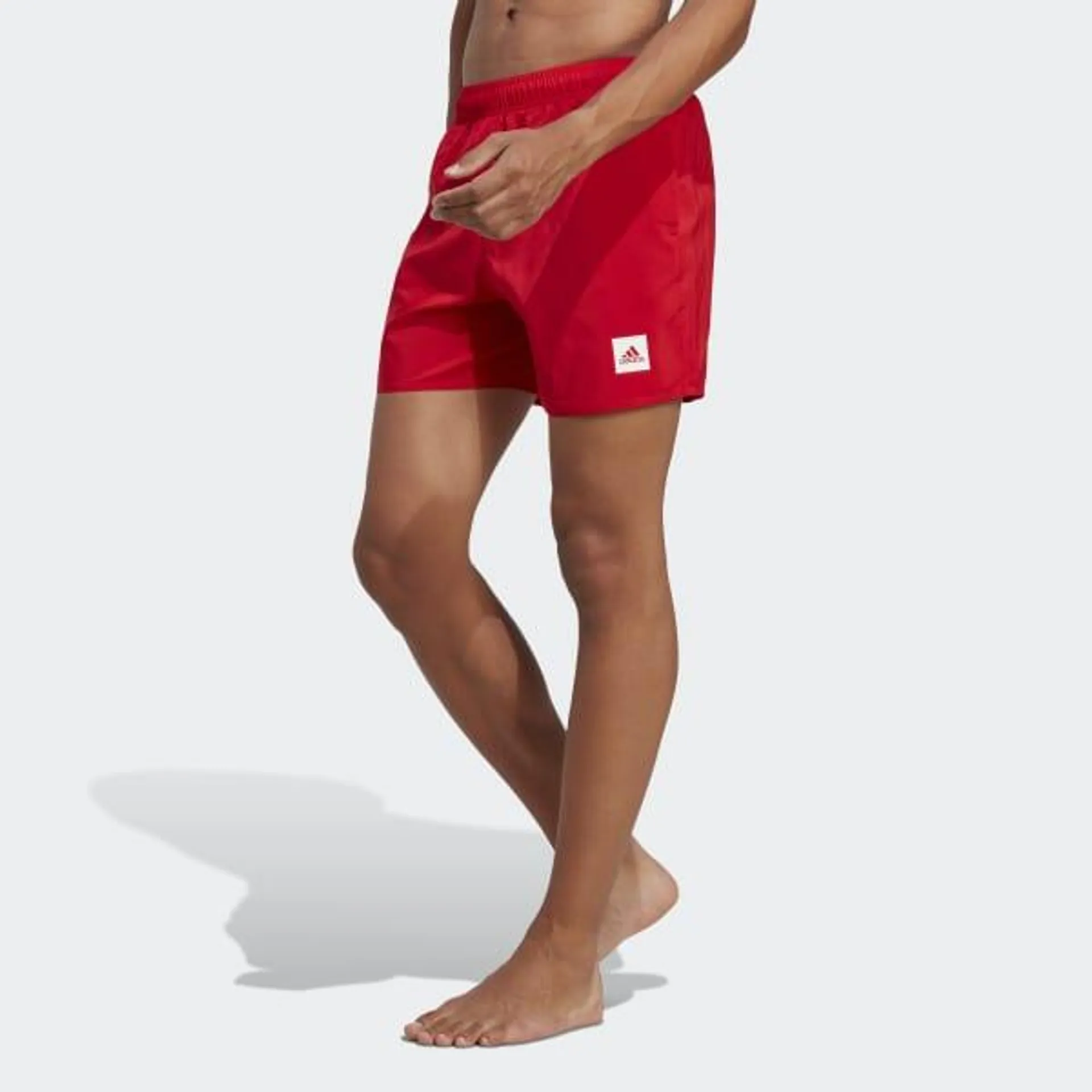 Short Length Solid Swim Shorts