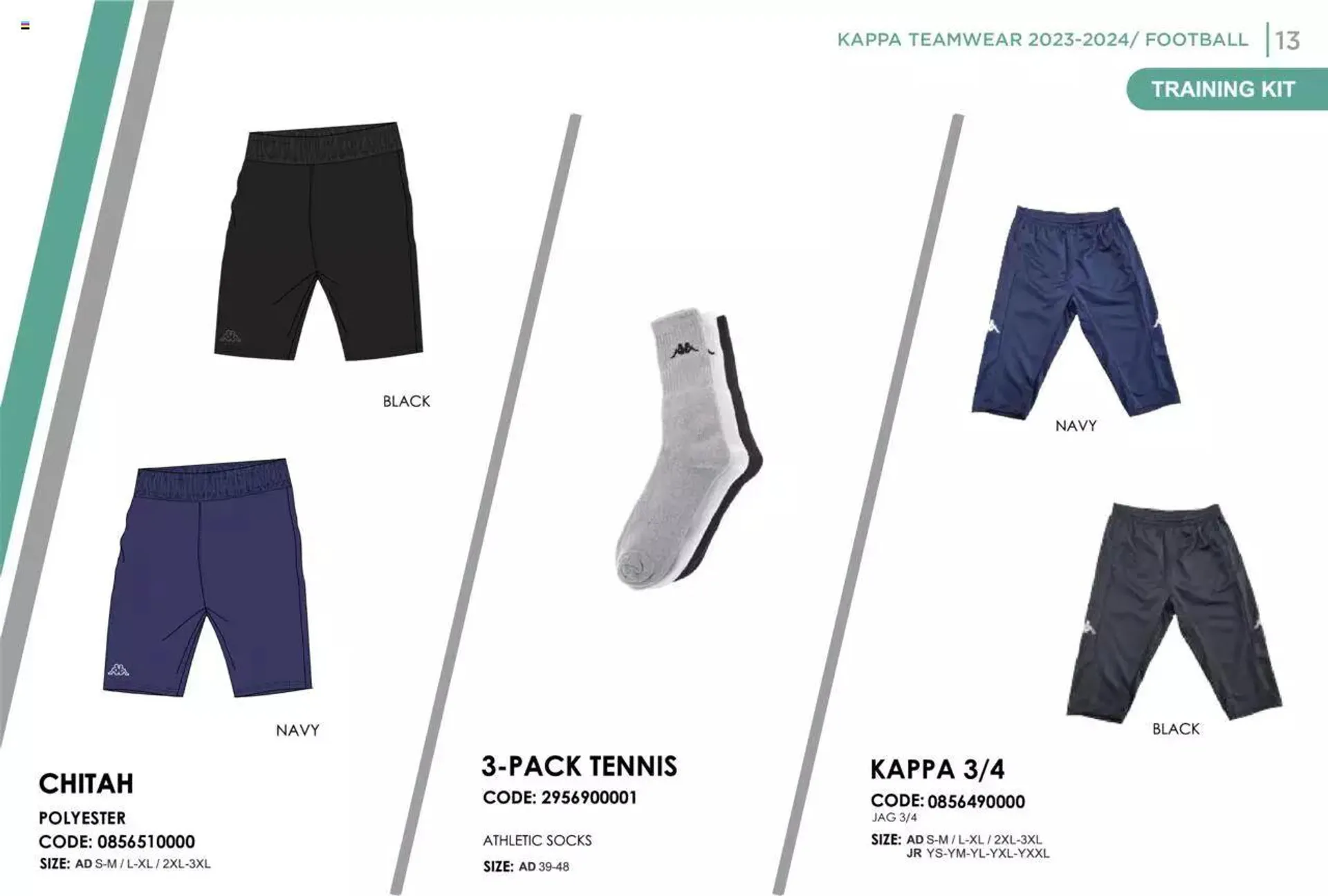 Φυλλάδιο προσφορών Admiral - New season promotion catalog KAPPA 2023/2024 από 14 Μαρτίου έως 31 Δεκεμβρίου 2024 - Σελίδα 13