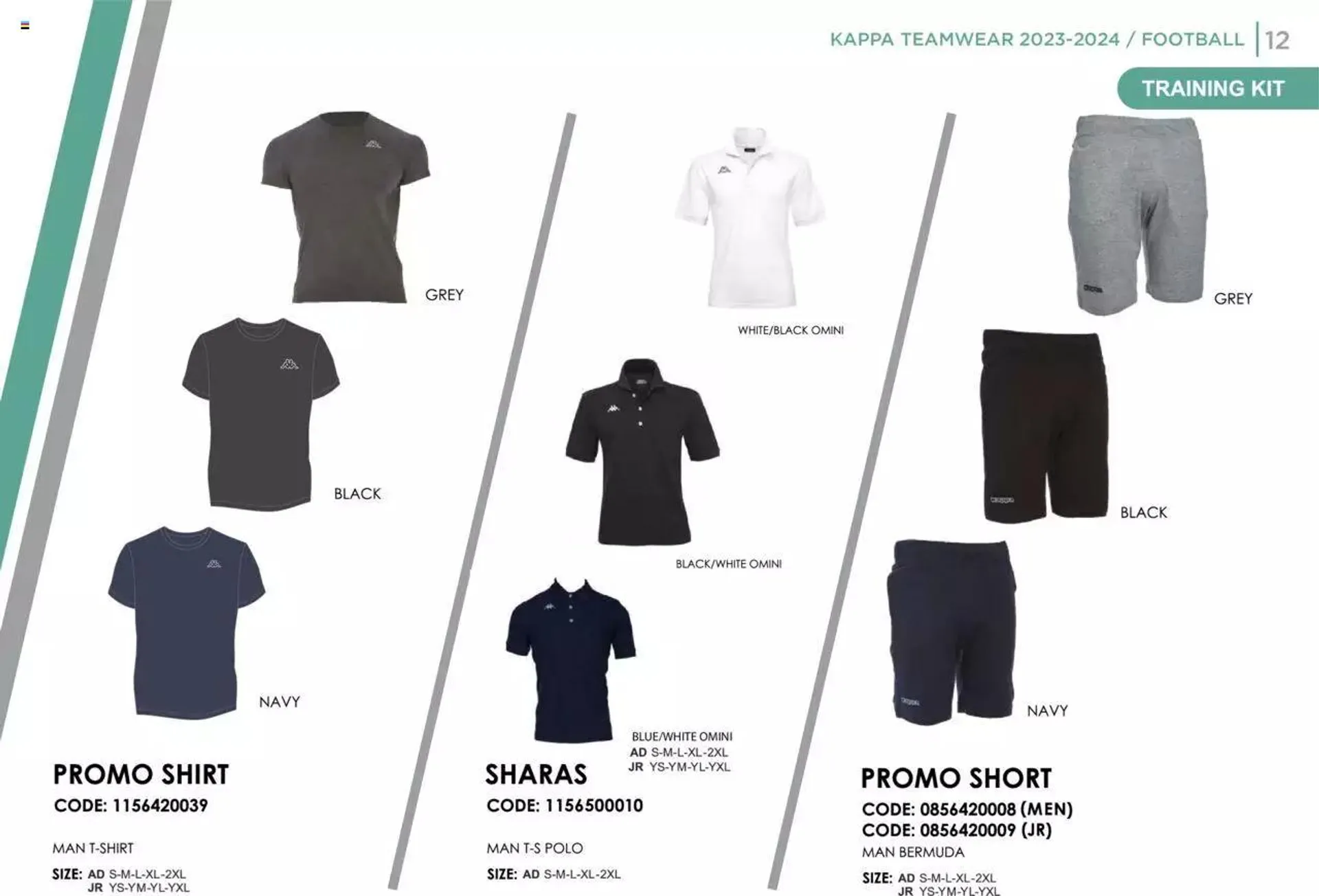 Φυλλάδιο προσφορών Admiral - New season promotion catalog KAPPA 2023/2024 από 14 Μαρτίου έως 31 Δεκεμβρίου 2024 - Σελίδα 12