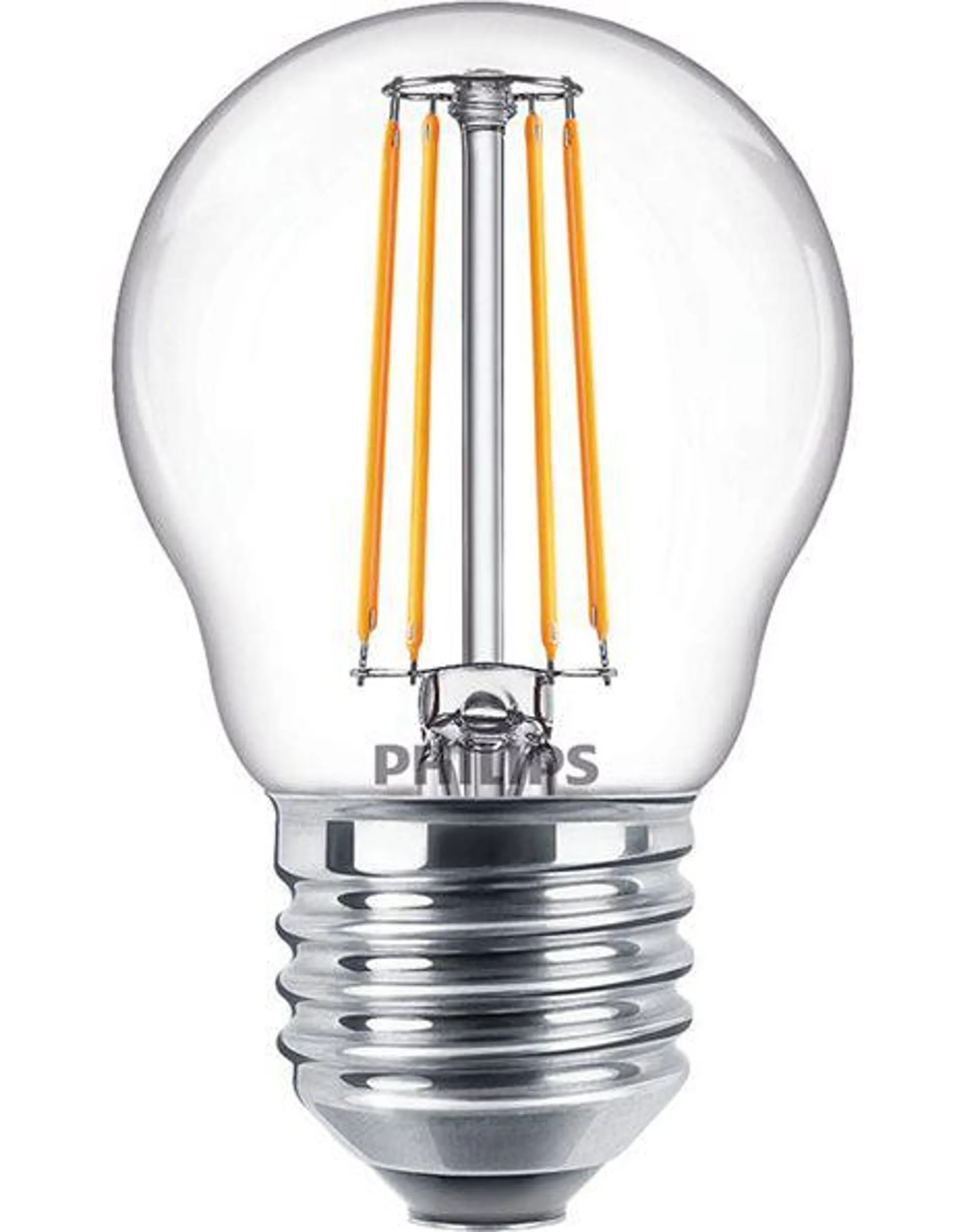 Λάμπα LED Σφαιρική 4,3W 470lm E27 230V 2700K Θερμό Λευκό Filament