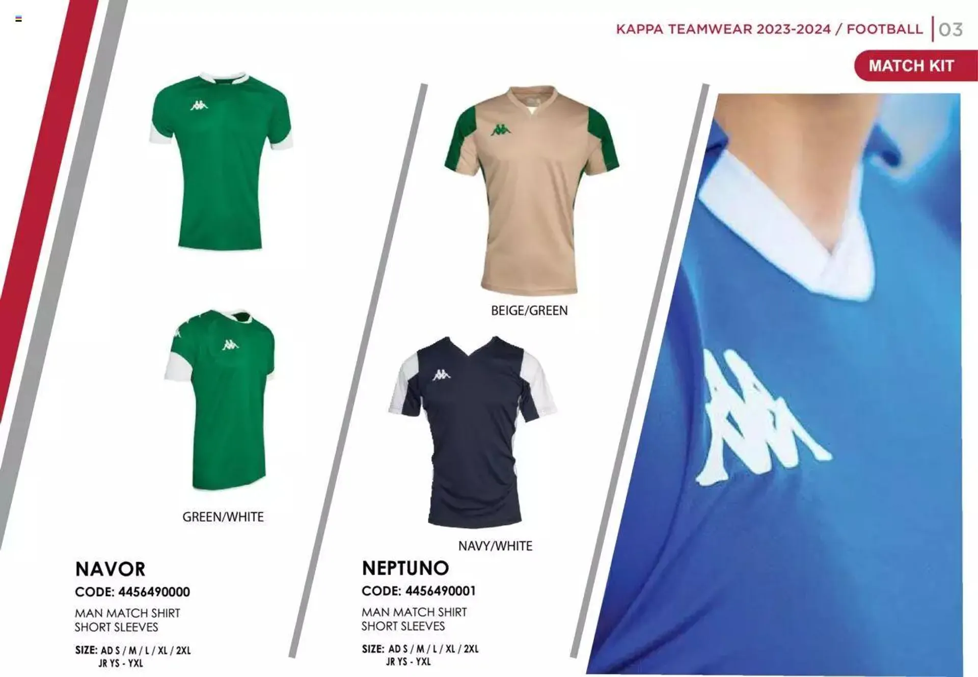 Φυλλάδιο προσφορών Admiral - New season promotion catalog KAPPA 2023/2024 από 14 Μαρτίου έως 31 Δεκεμβρίου 2024 - Σελίδα 3