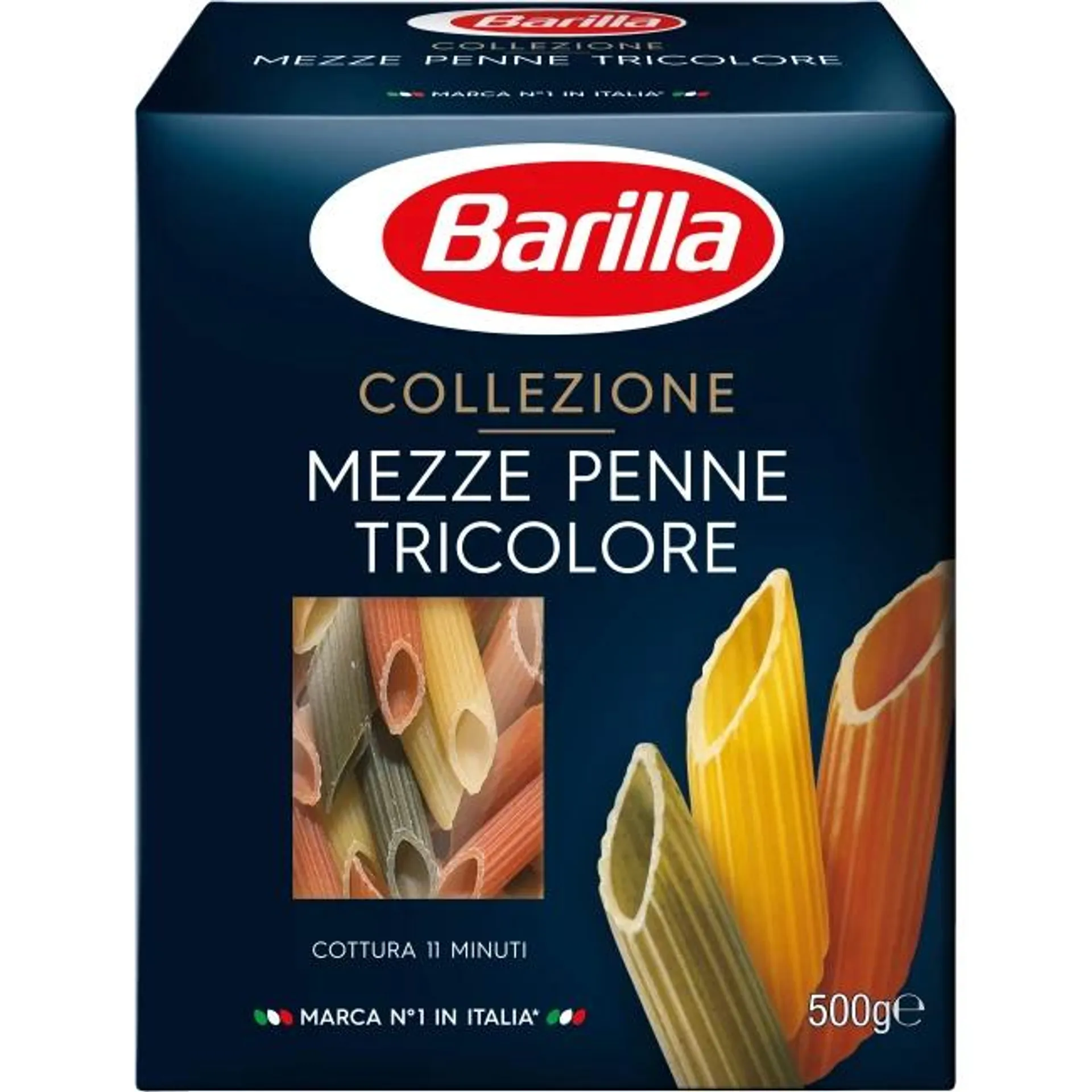 BARILLA 500G COLLEZIONE PENNE TRICOLORE