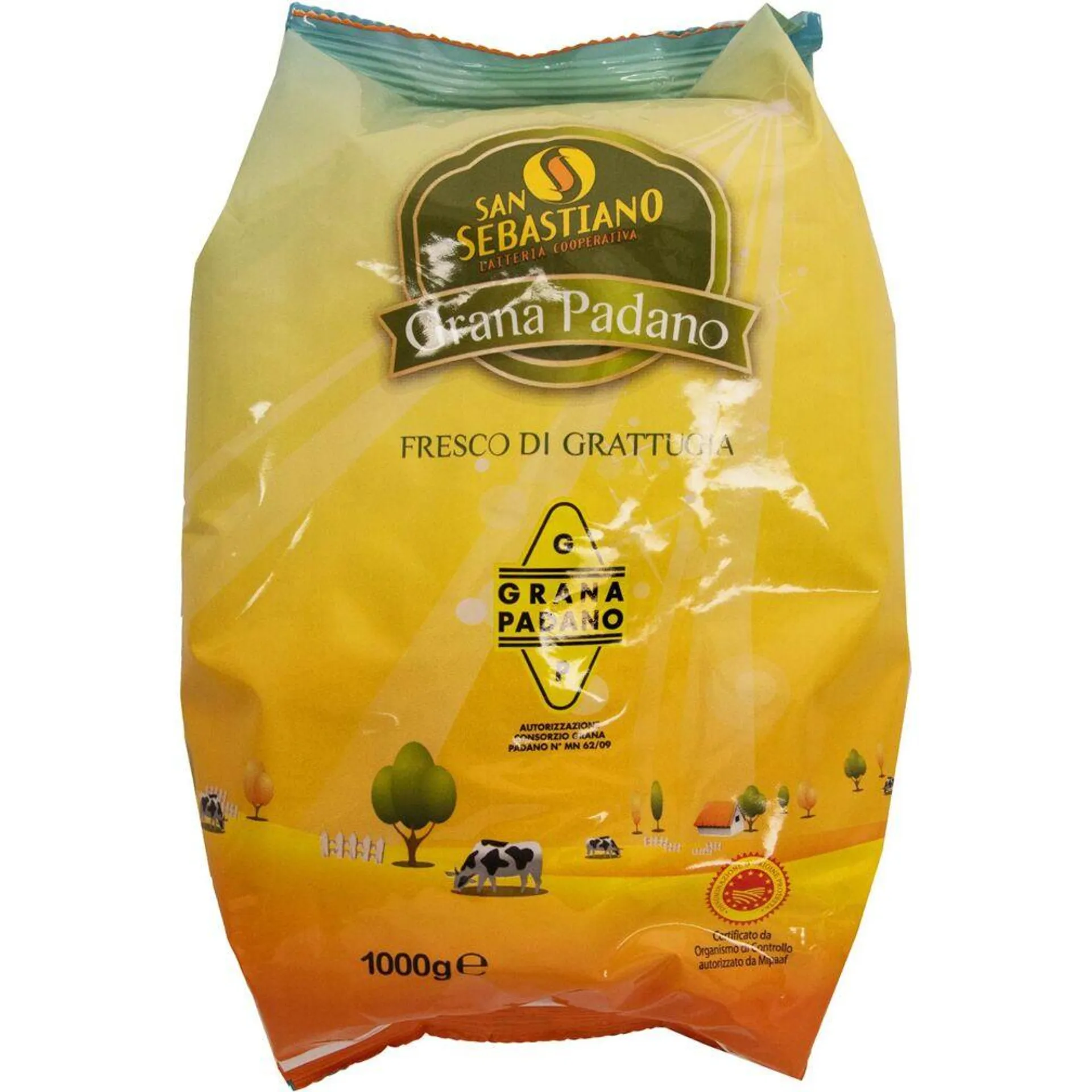 Τυρί SAN SEBASTIANO grana padano τριμμένη (1kg)