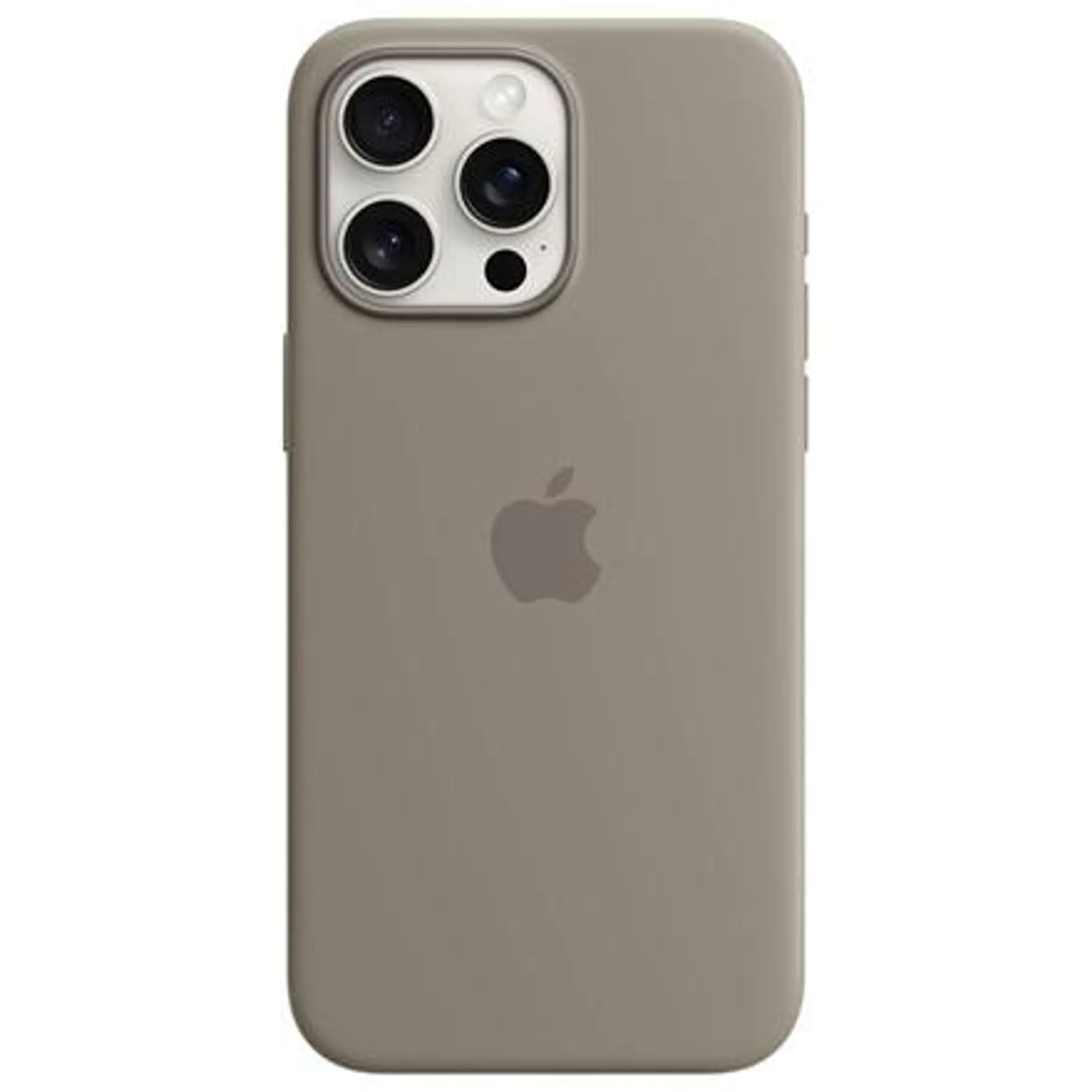 Apple iPhone 15 Pro Max Silicone Case Clay