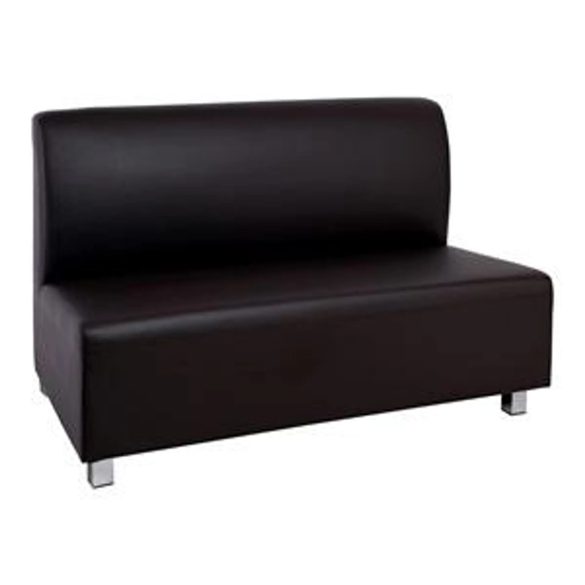 BANDY 2-Seater Sofa Brown Pu