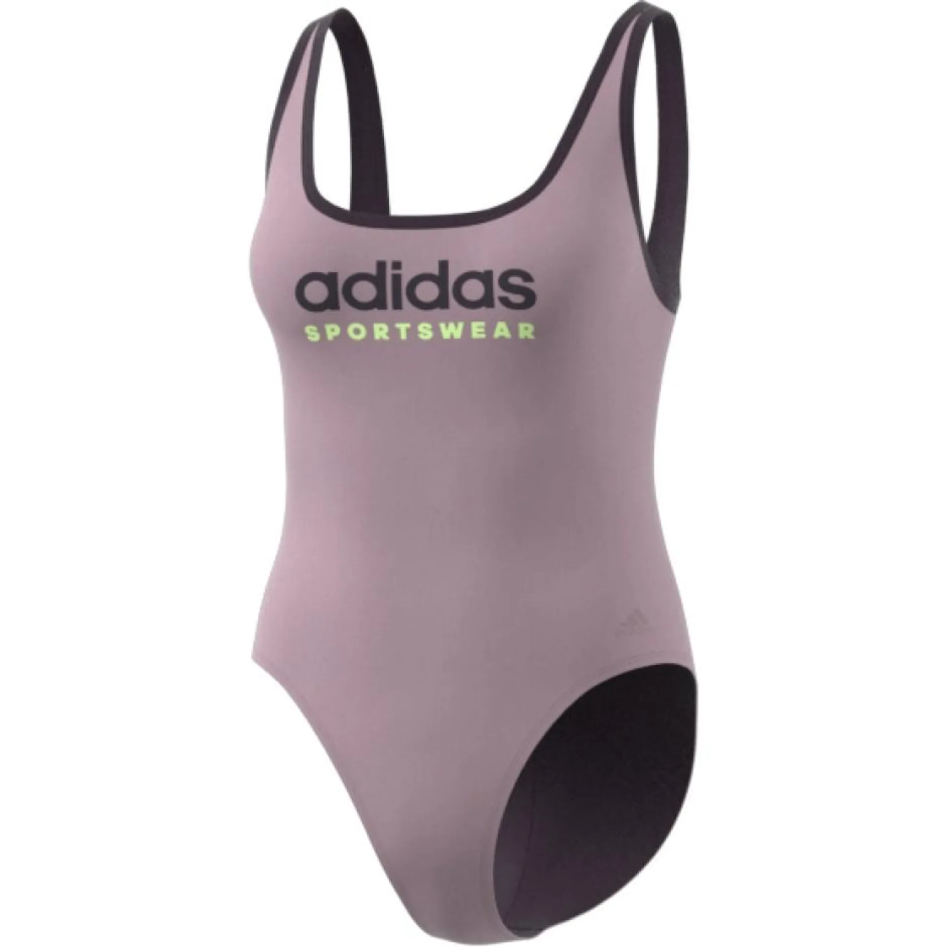 Γυναικείο Ολόσωμο Μαγιό Μωβ - adidas Performance Sportswear U-Back